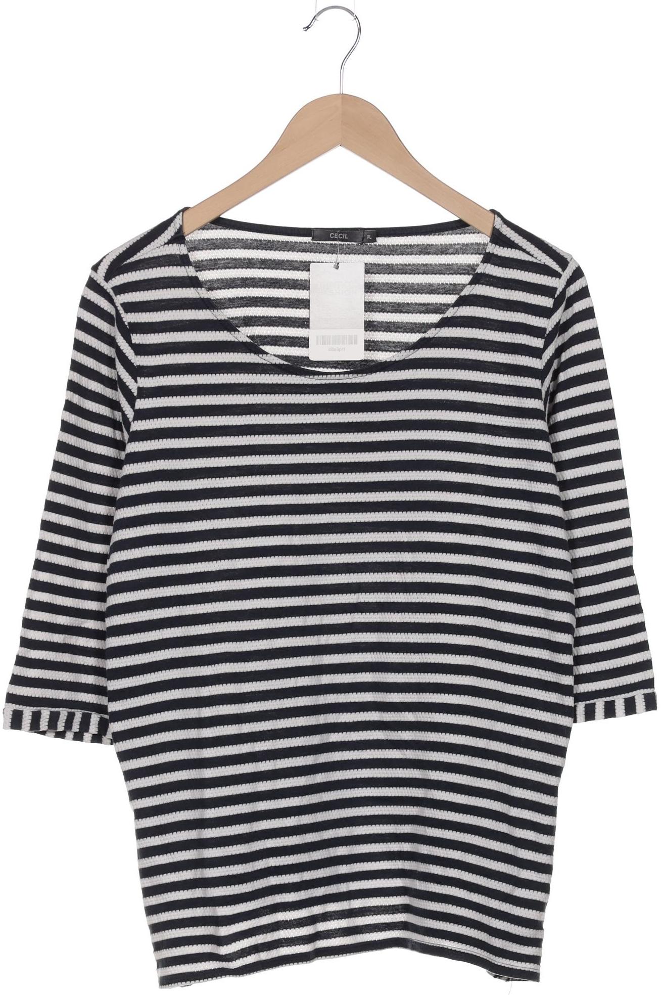 

Cecil Damen Langarmshirt, marineblau, Gr. 44