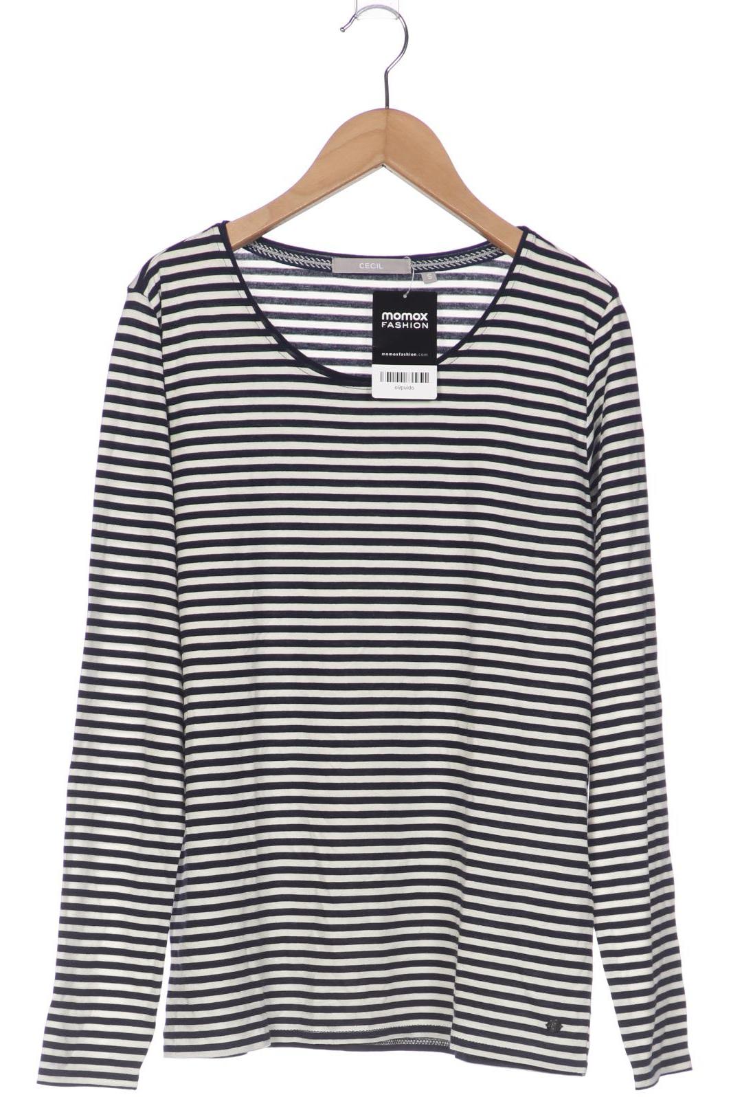 

Cecil Damen Langarmshirt, marineblau, Gr. 36