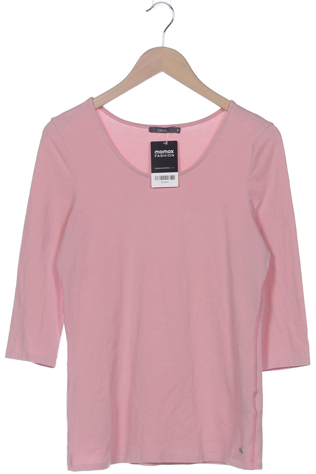 

Cecil Damen Langarmshirt, pink, Gr. 38