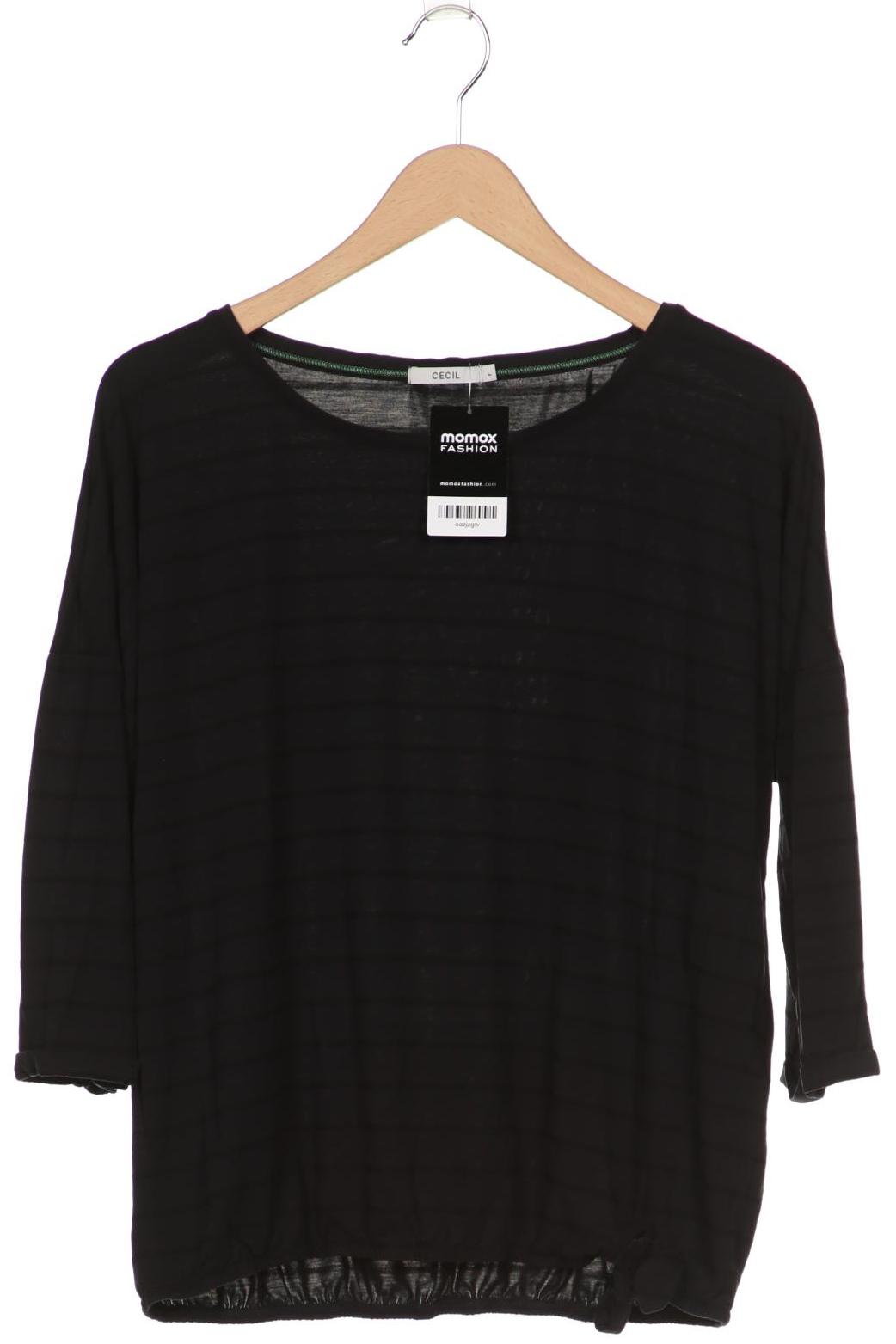 

CECIL Damen Langarmshirt, schwarz