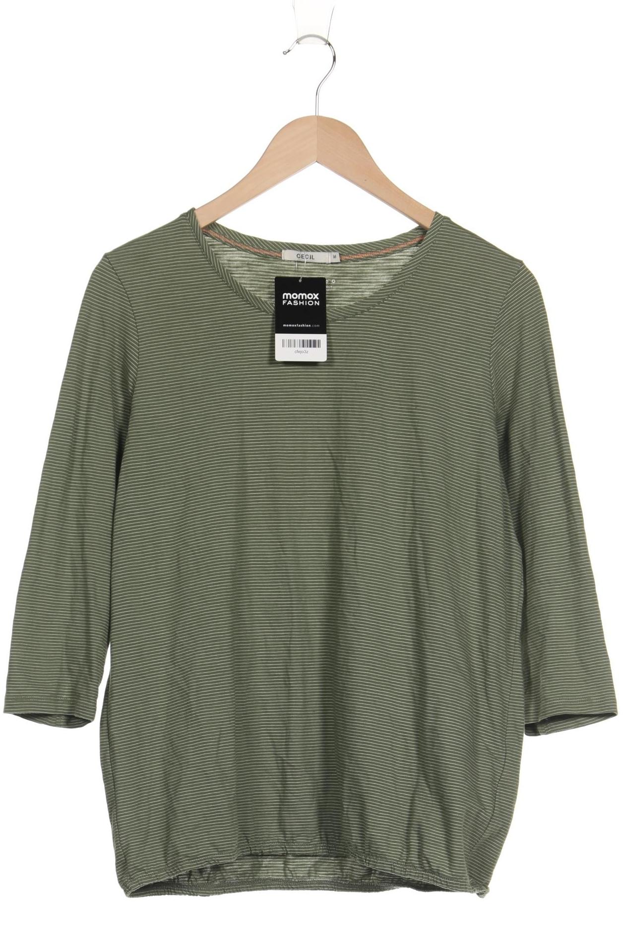 

Cecil Damen Langarmshirt, grün, Gr. 38