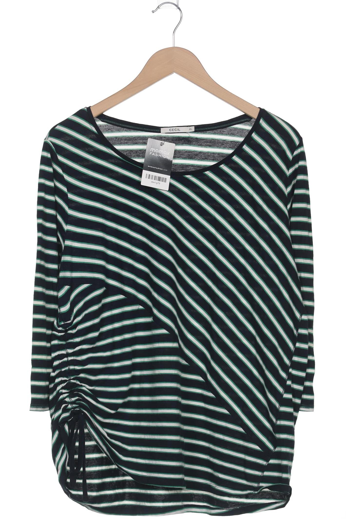 

Cecil Damen Langarmshirt, marineblau, Gr. 44