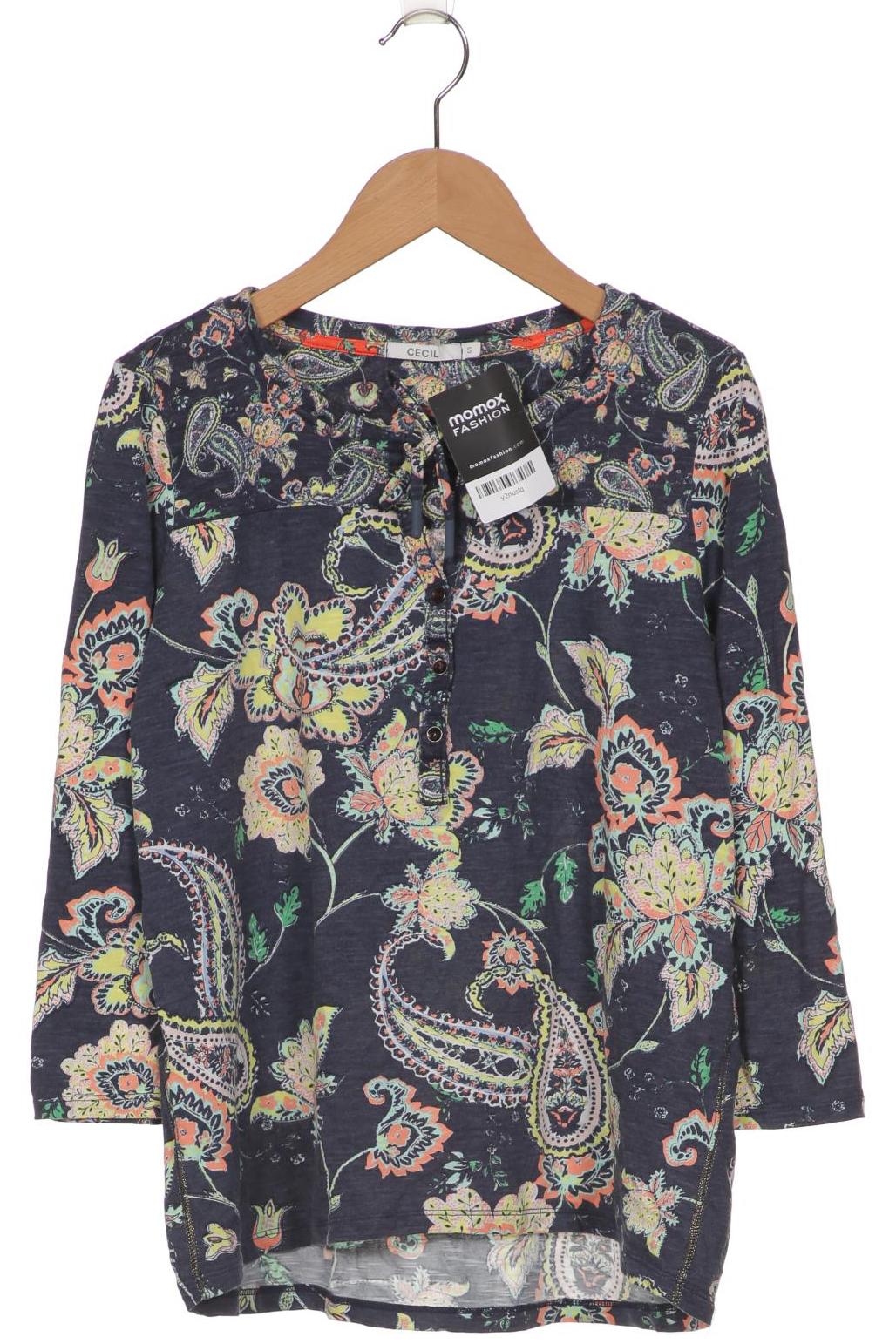 

CECIL Damen Langarmshirt, marineblau