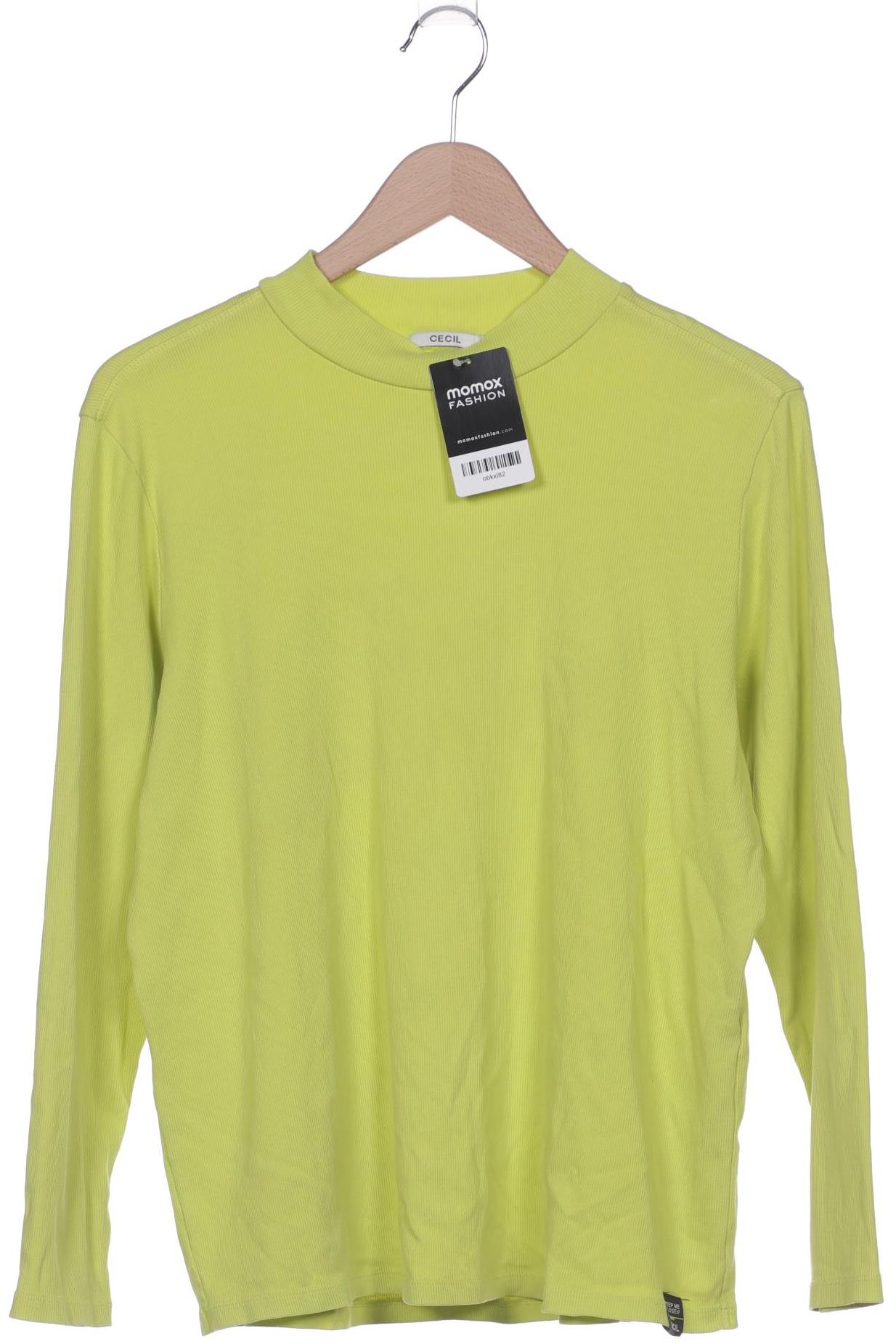 

Cecil Damen Langarmshirt, hellgrün, Gr. 44