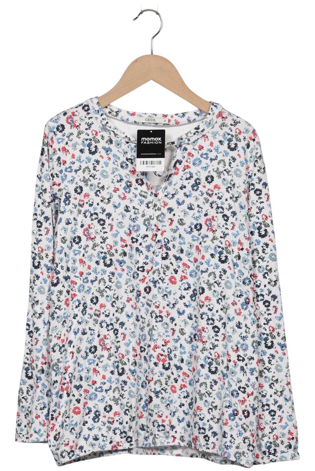 

Cecil Damen Langarmshirt, weiß, Gr. 38