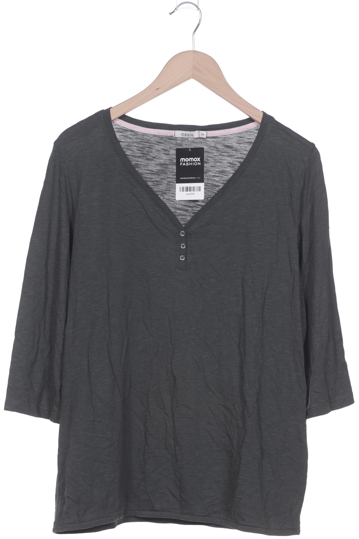 

Cecil Damen Langarmshirt, grün, Gr. 44