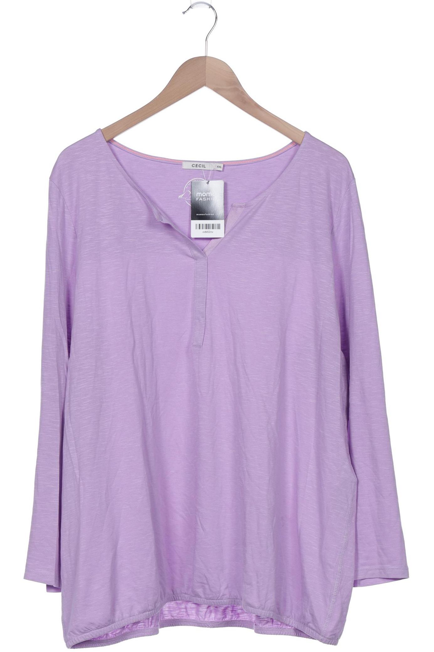 

Cecil Damen Langarmshirt, flieder, Gr. 46