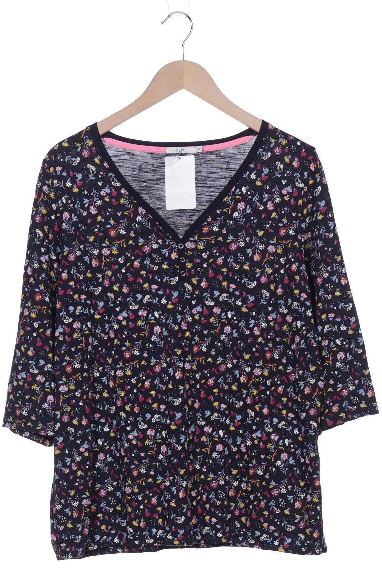 

Cecil Damen Langarmshirt, marineblau, Gr. 44