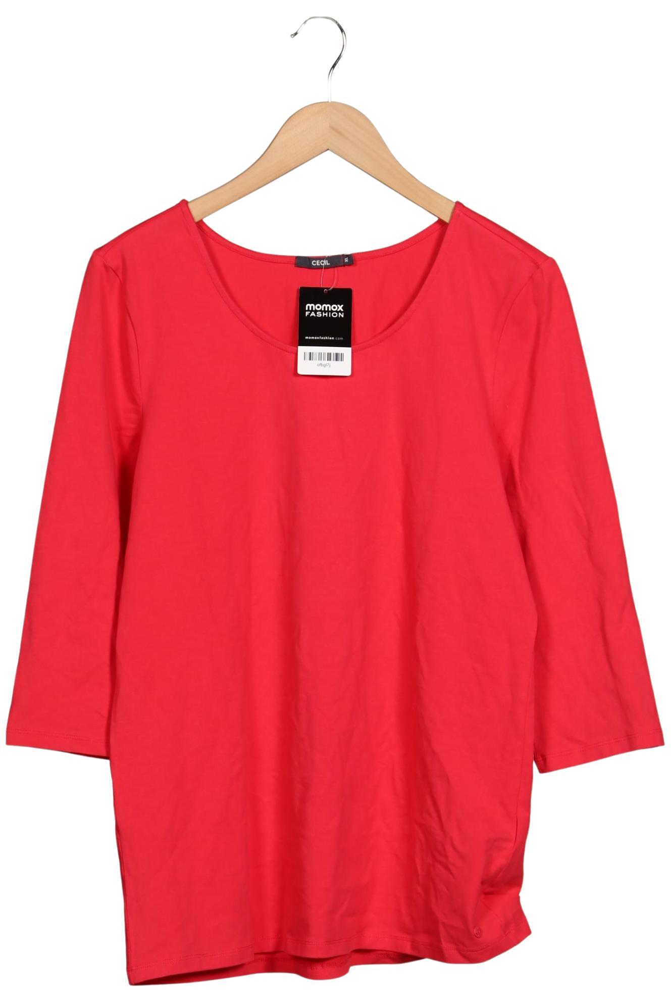 

Cecil Damen Langarmshirt, pink, Gr. 44