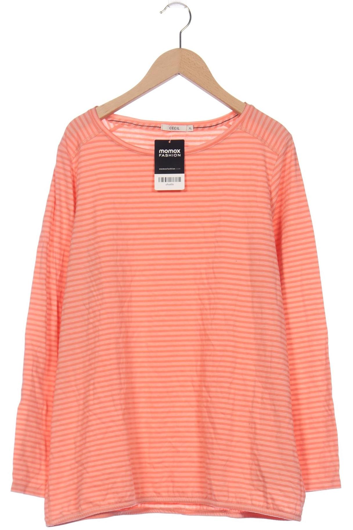 

Cecil Damen Langarmshirt, pink, Gr. 44