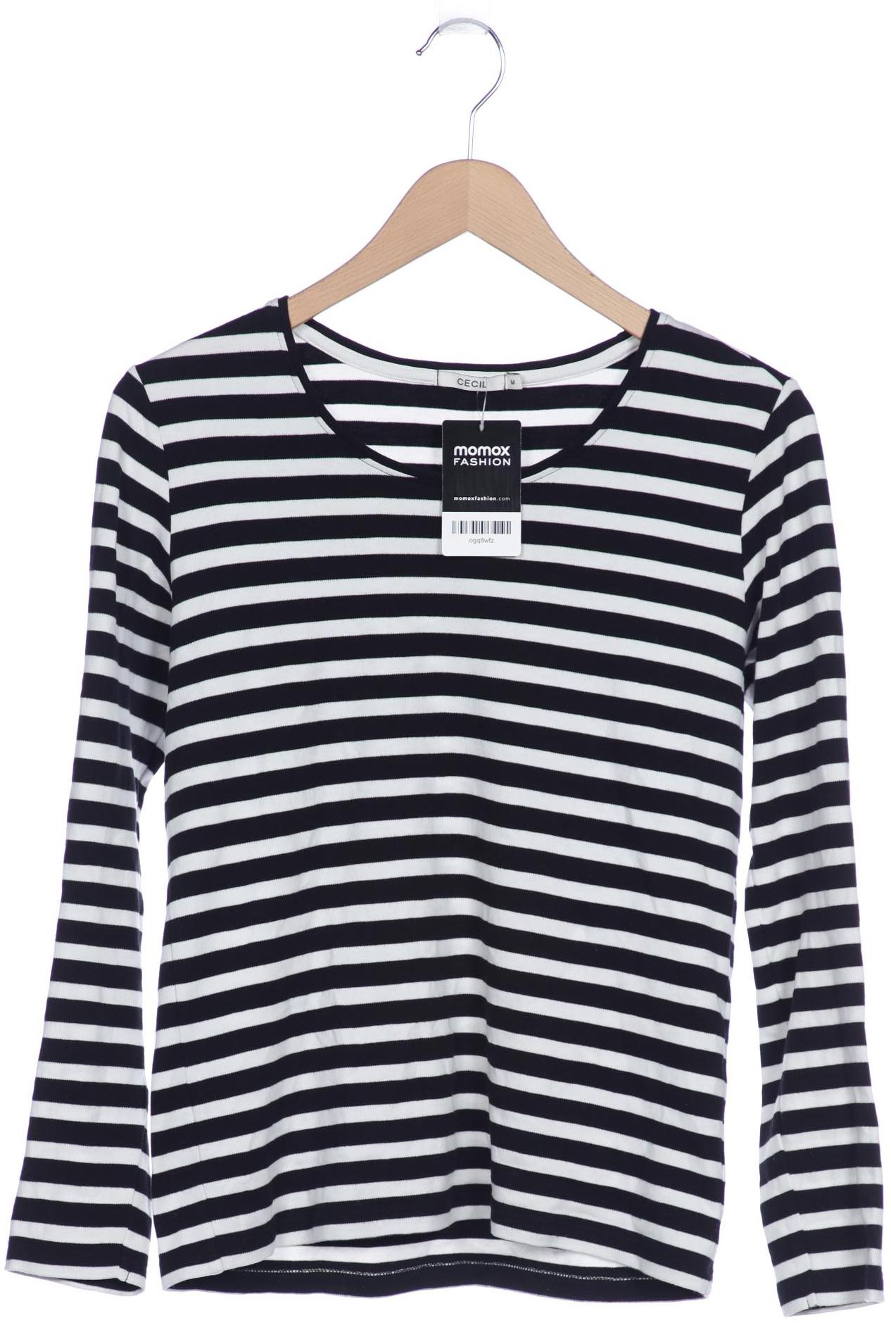 

Cecil Damen Langarmshirt, schwarz, Gr. 38