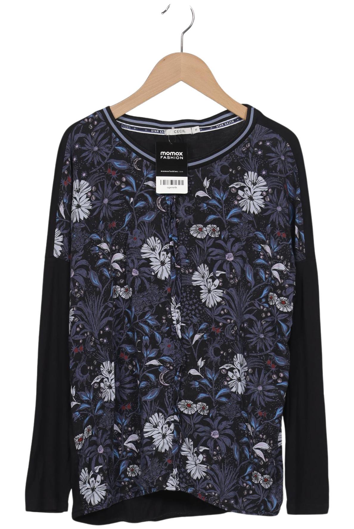 

Cecil Damen Langarmshirt, schwarz, Gr. 38