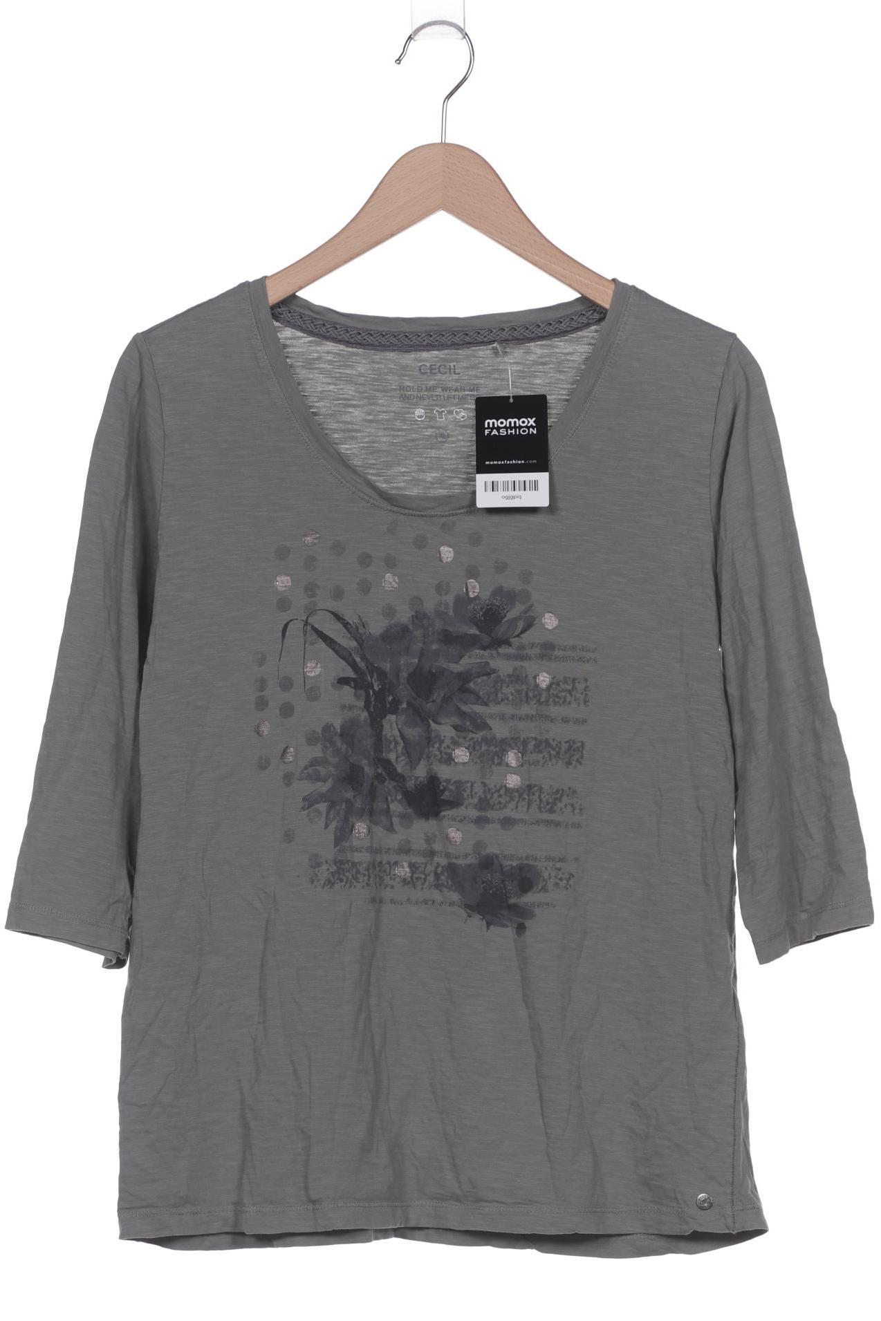

Cecil Damen Langarmshirt, grün, Gr. 44