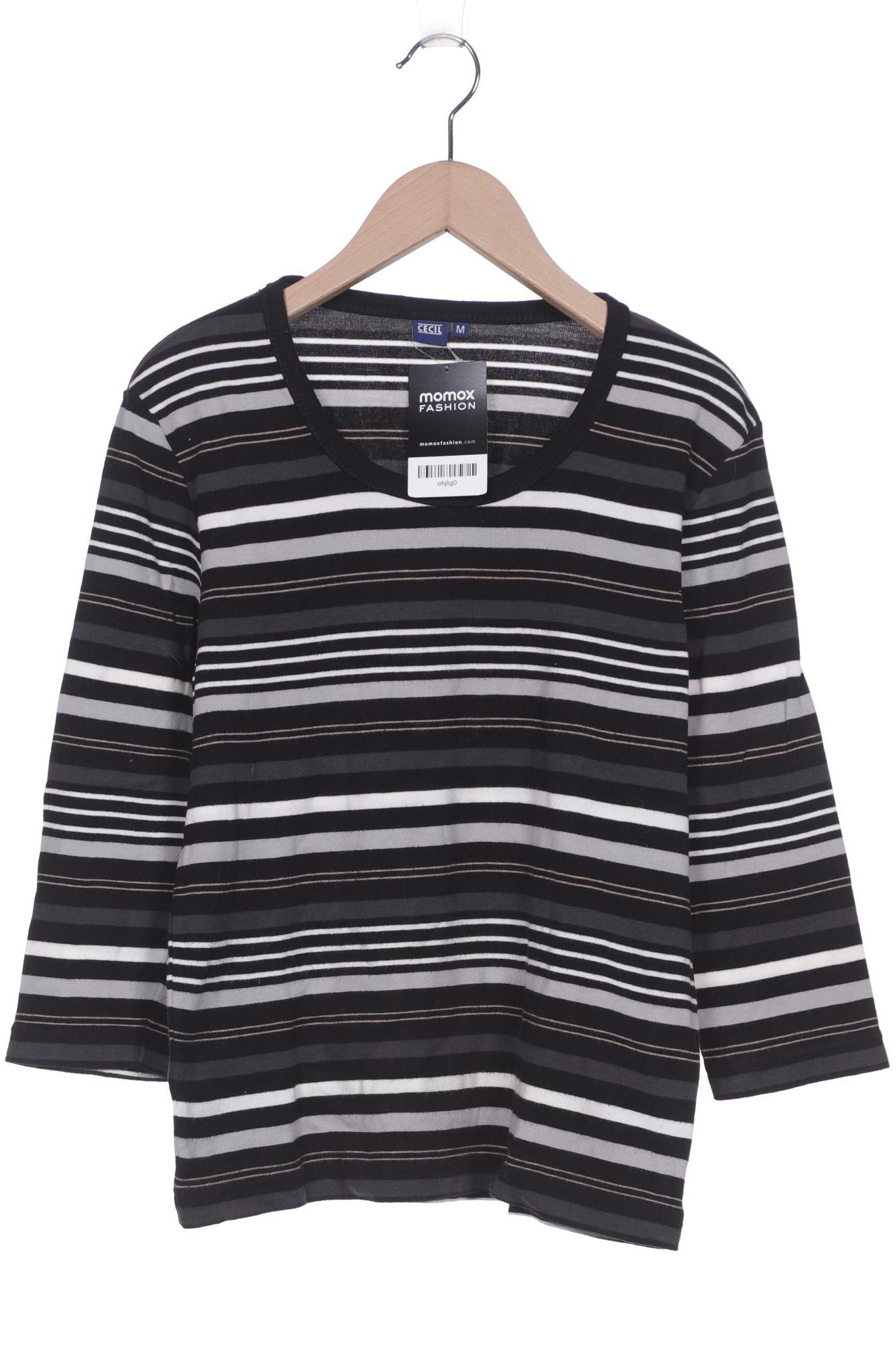 

CECIL Damen Langarmshirt, schwarz