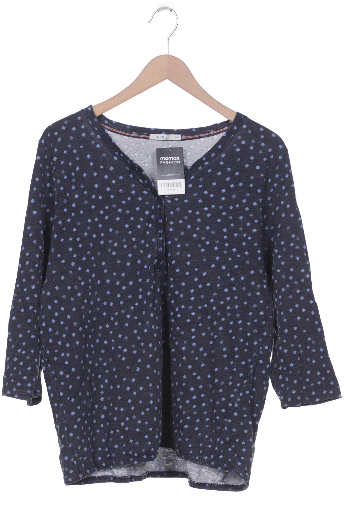 

CECIL Damen Langarmshirt, marineblau