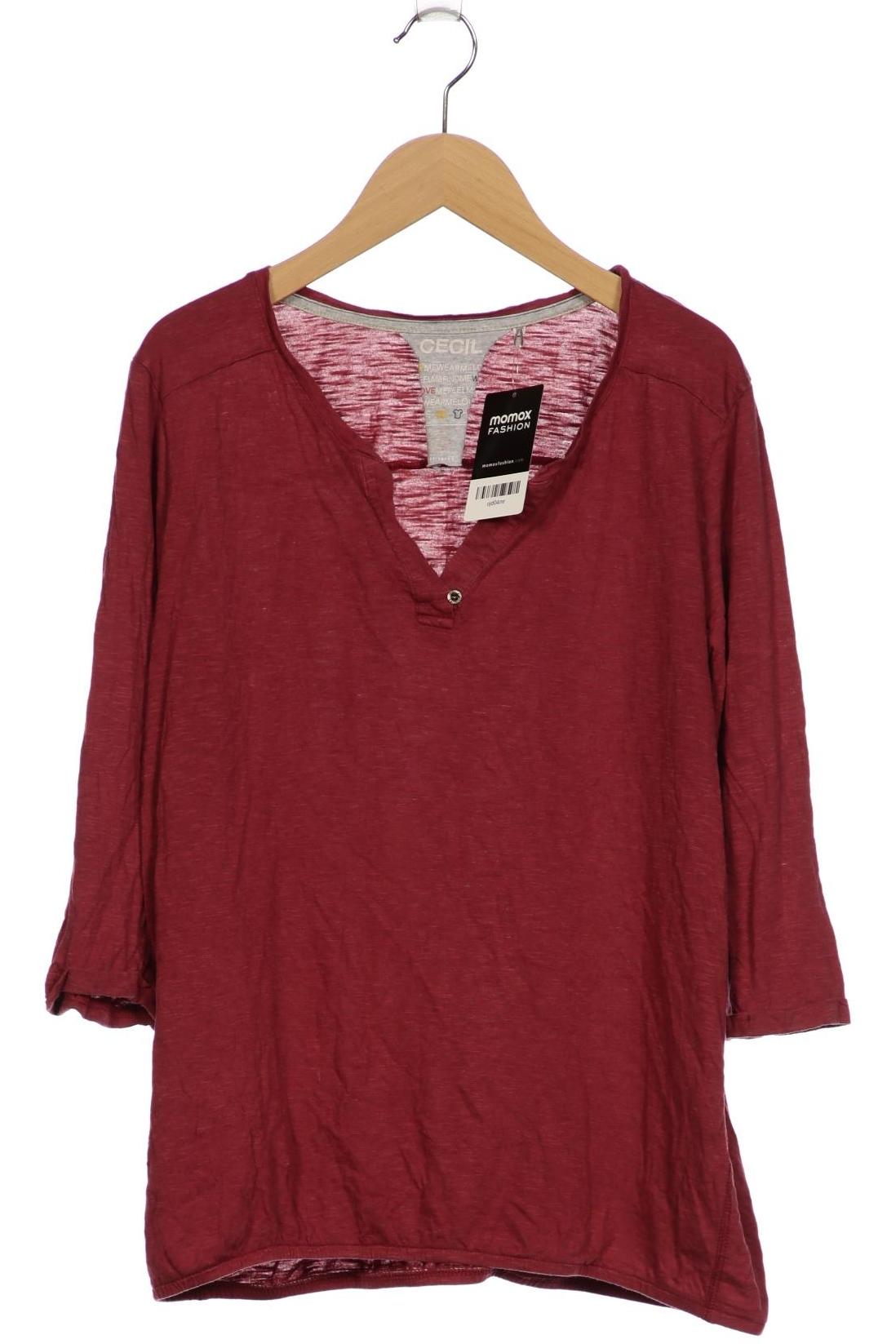 

Cecil Damen Langarmshirt, bordeaux, Gr. 42
