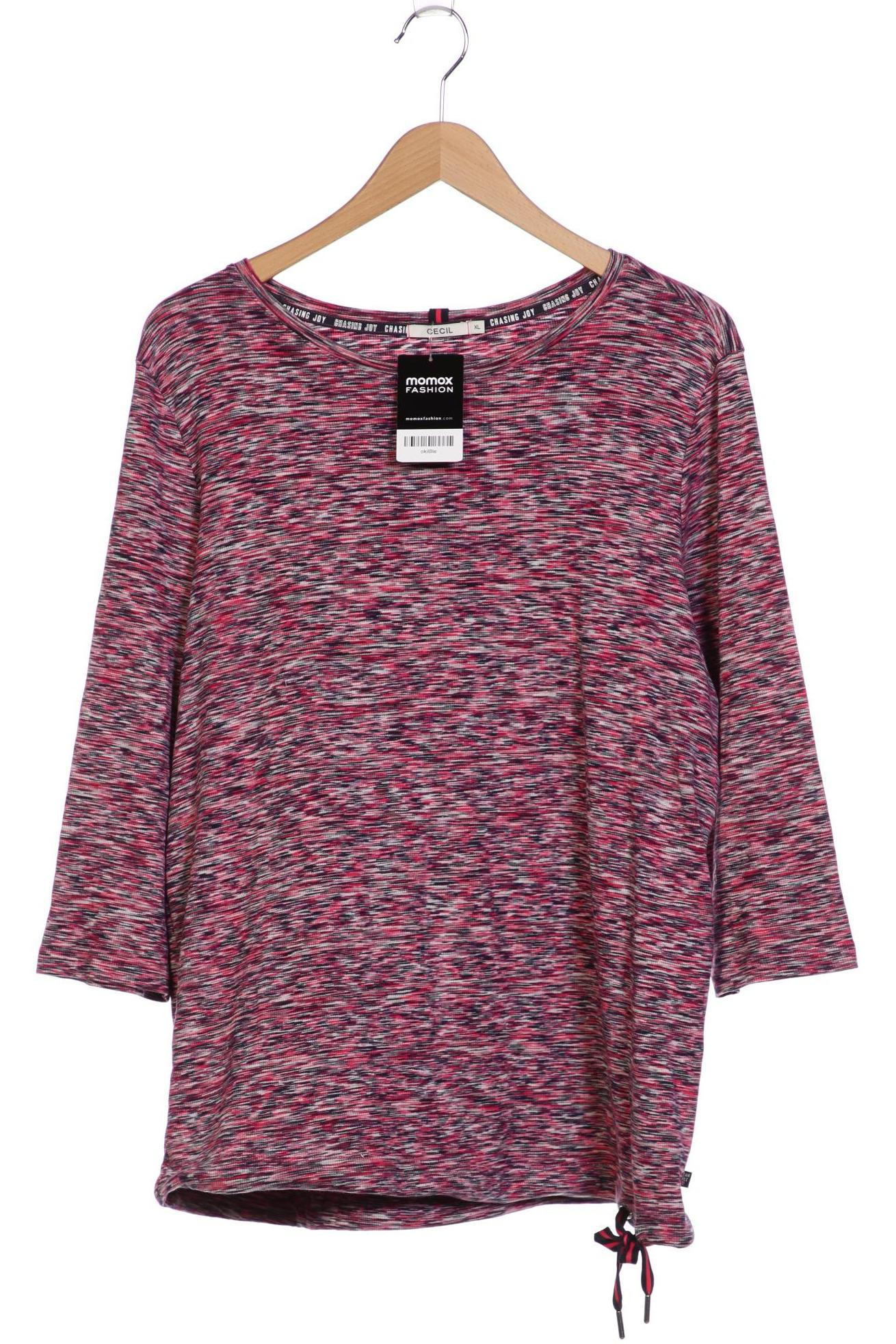 

Cecil Damen Langarmshirt, pink, Gr. 44