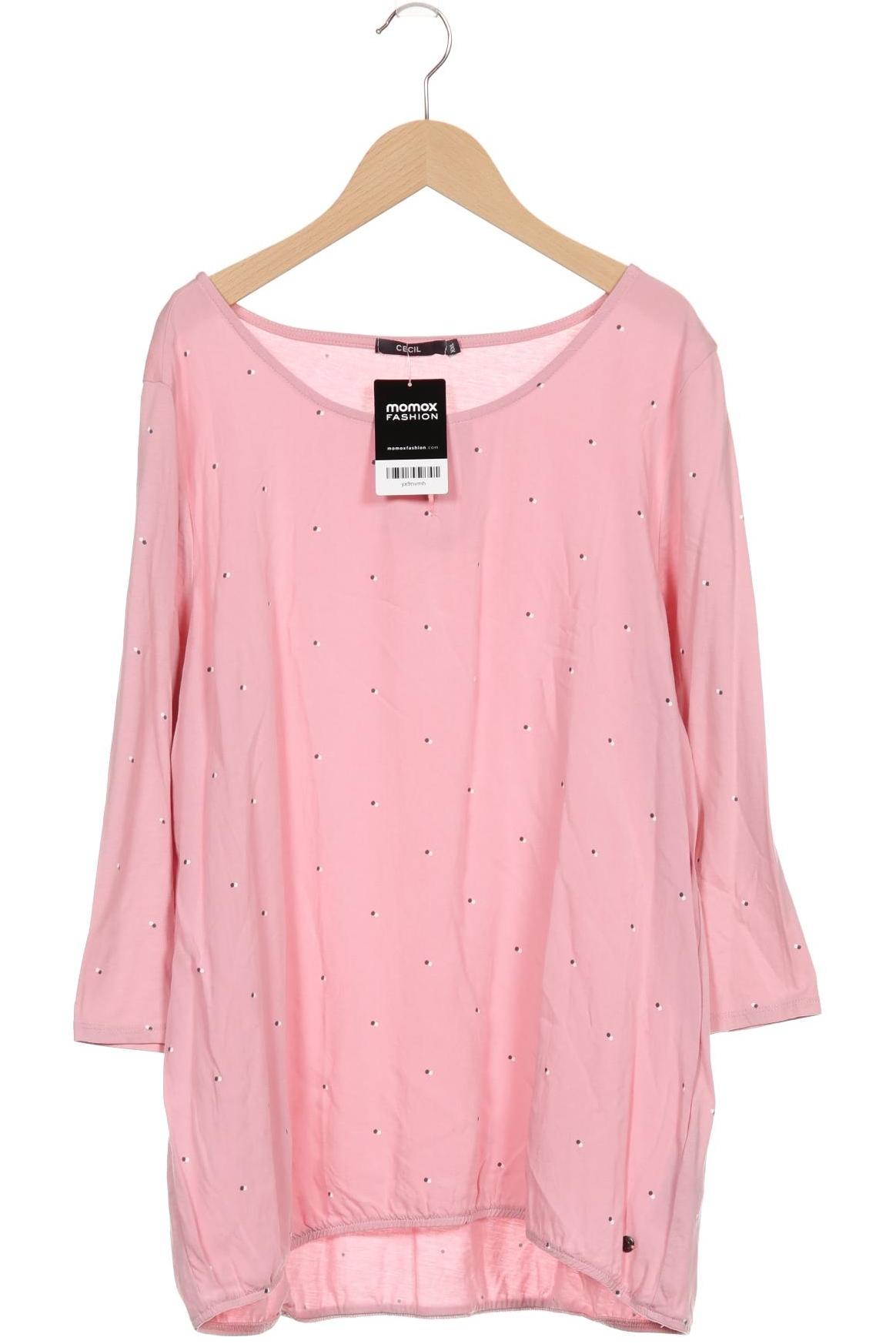 

Cecil Damen Langarmshirt, pink, Gr. 46