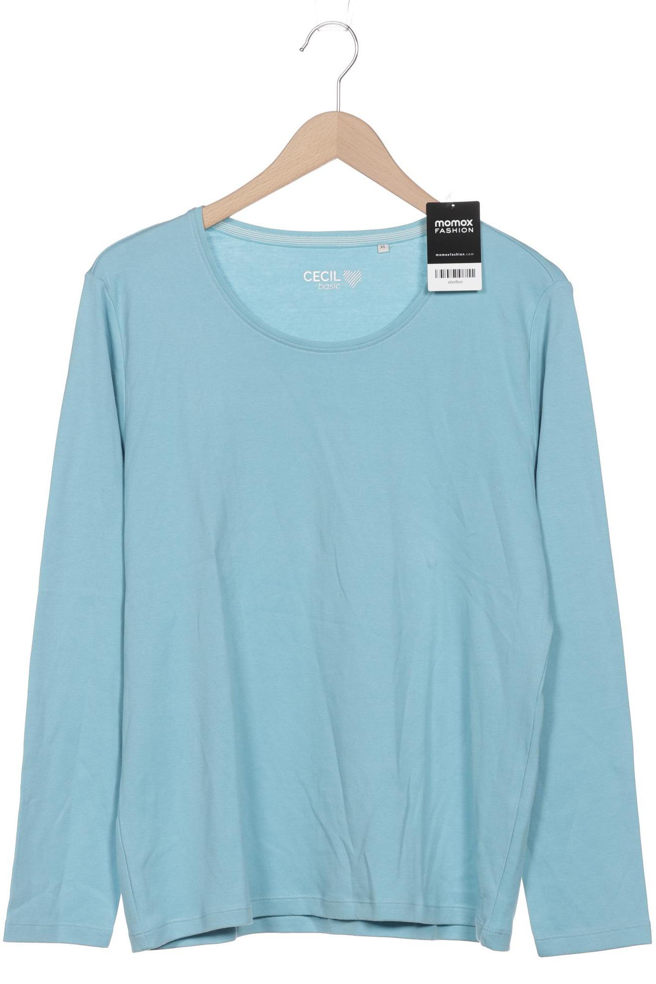 

CECIL Damen Langarmshirt, hellblau