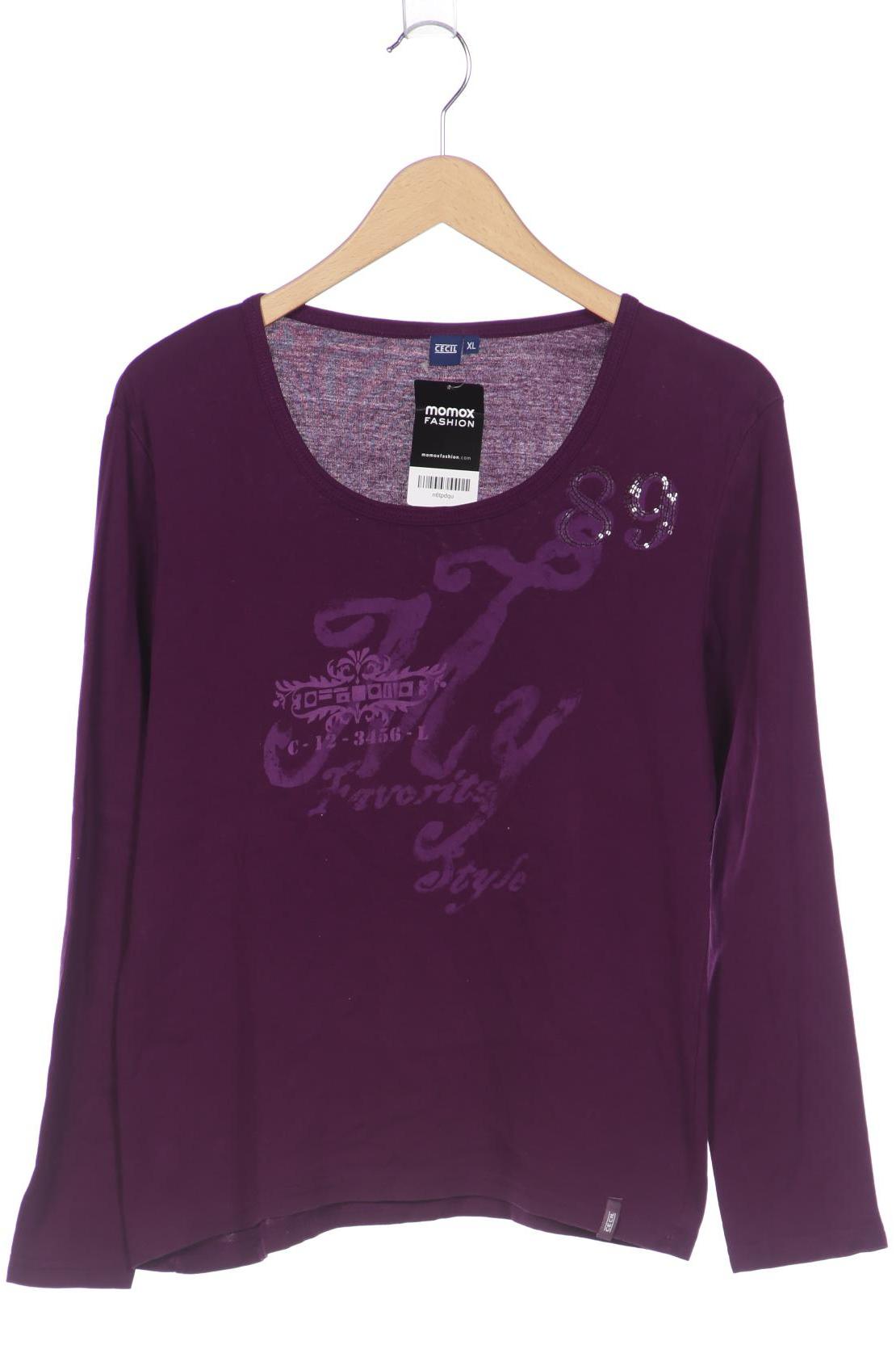 

Cecil Damen Langarmshirt, flieder, Gr. 44
