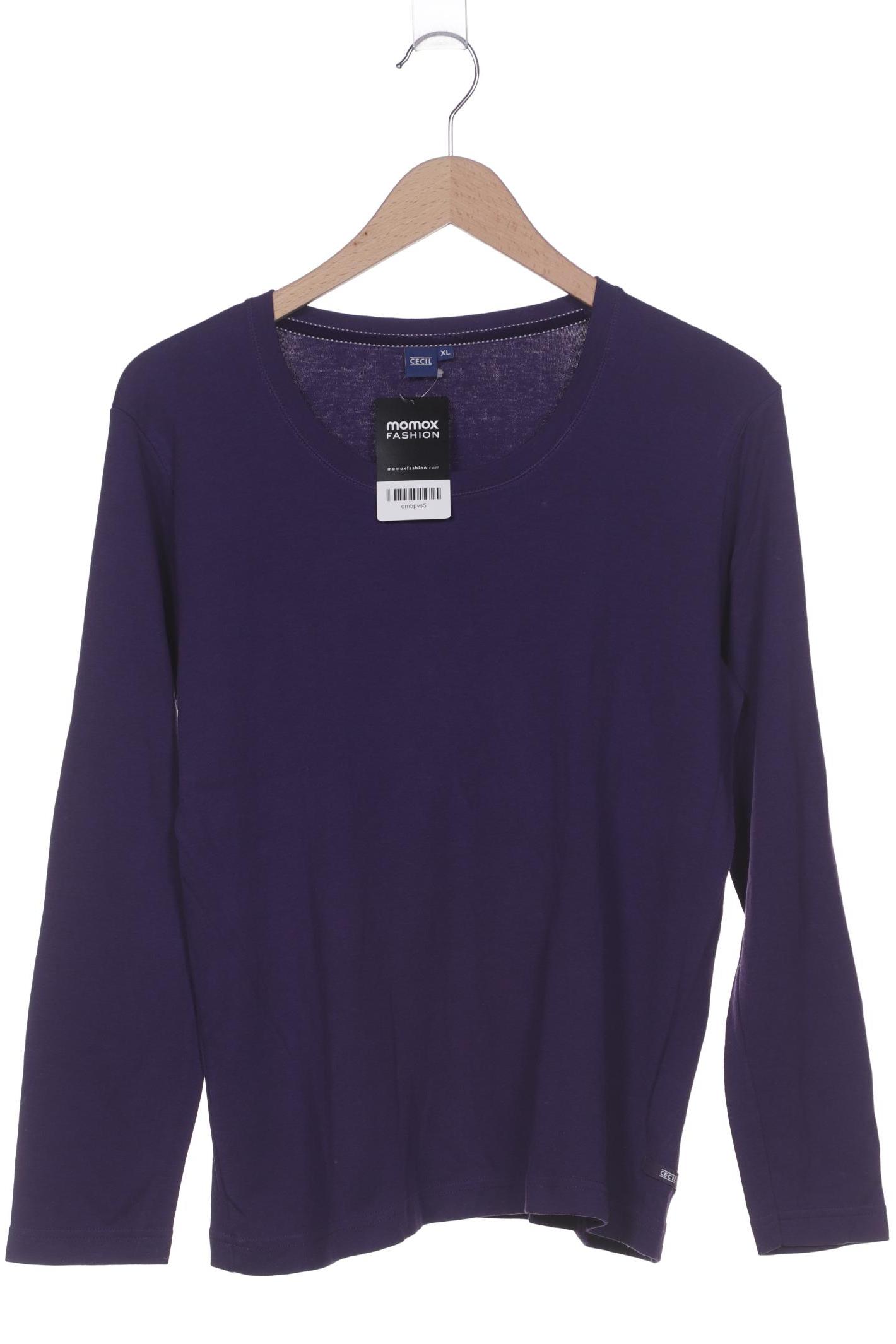 

Cecil Damen Langarmshirt, flieder, Gr. 44
