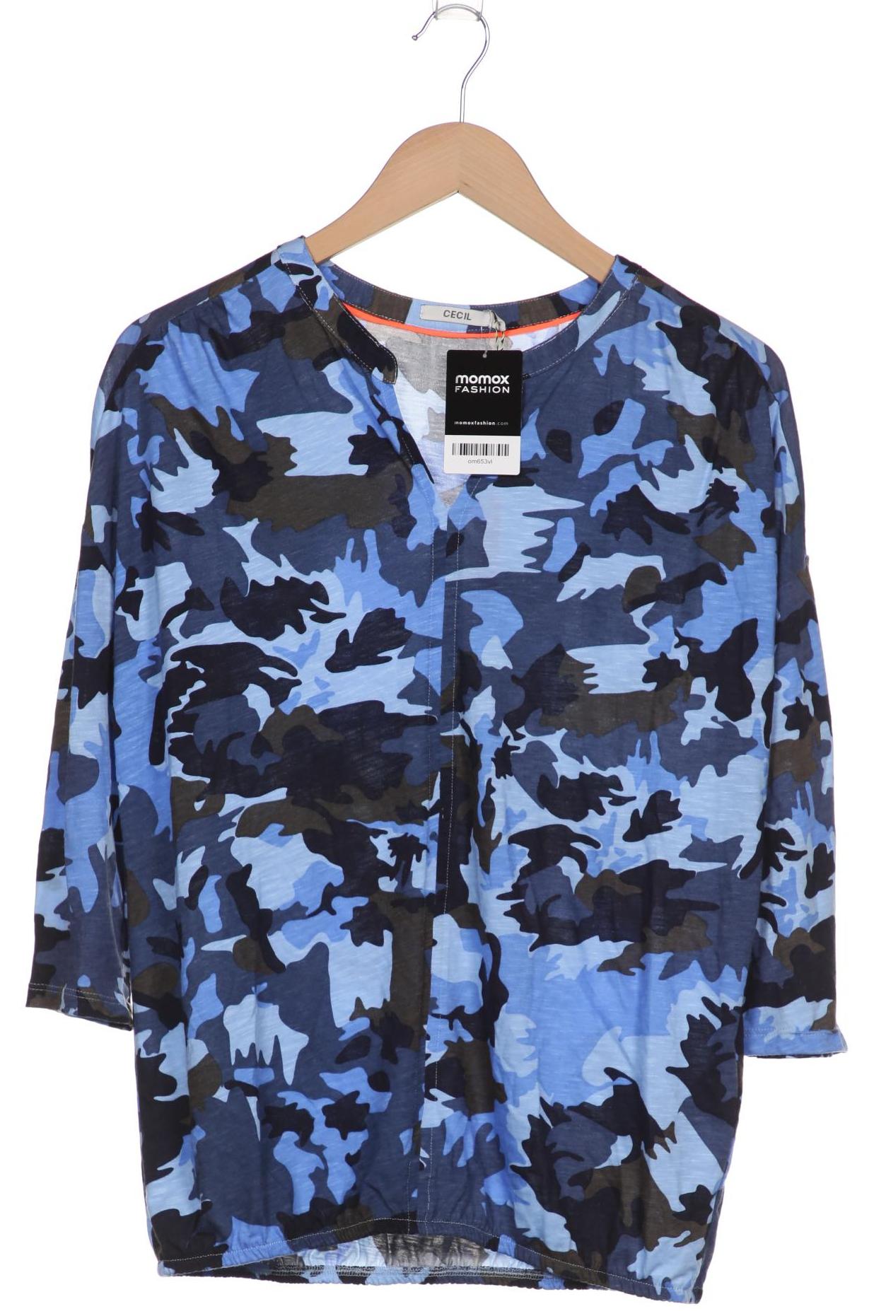 

CECIL Damen Langarmshirt, blau