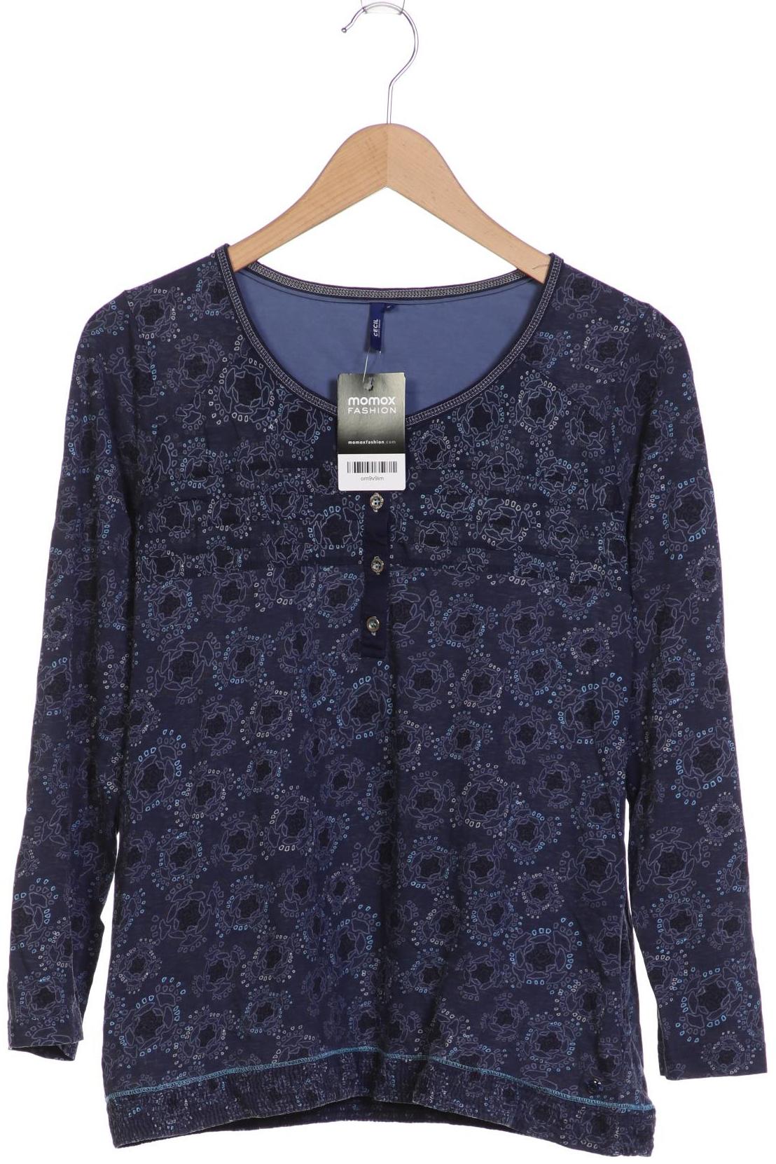 

CECIL Damen Langarmshirt, marineblau