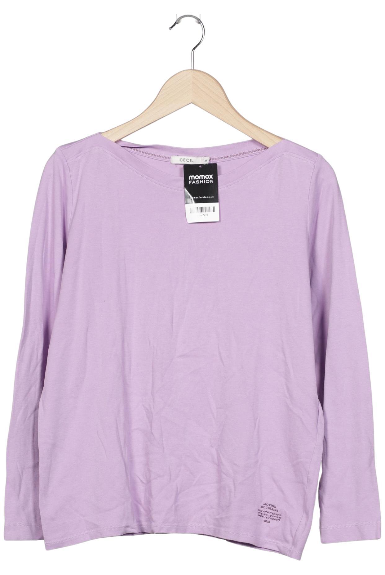 

Cecil Damen Langarmshirt, flieder, Gr. 38