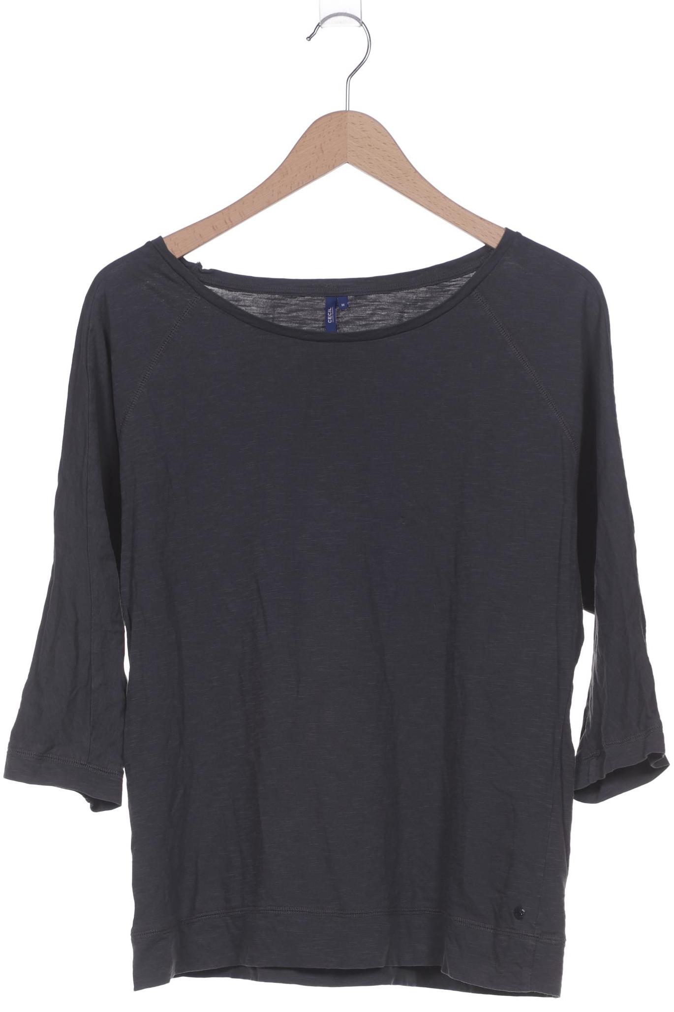 

Cecil Damen Langarmshirt, marineblau, Gr. 38