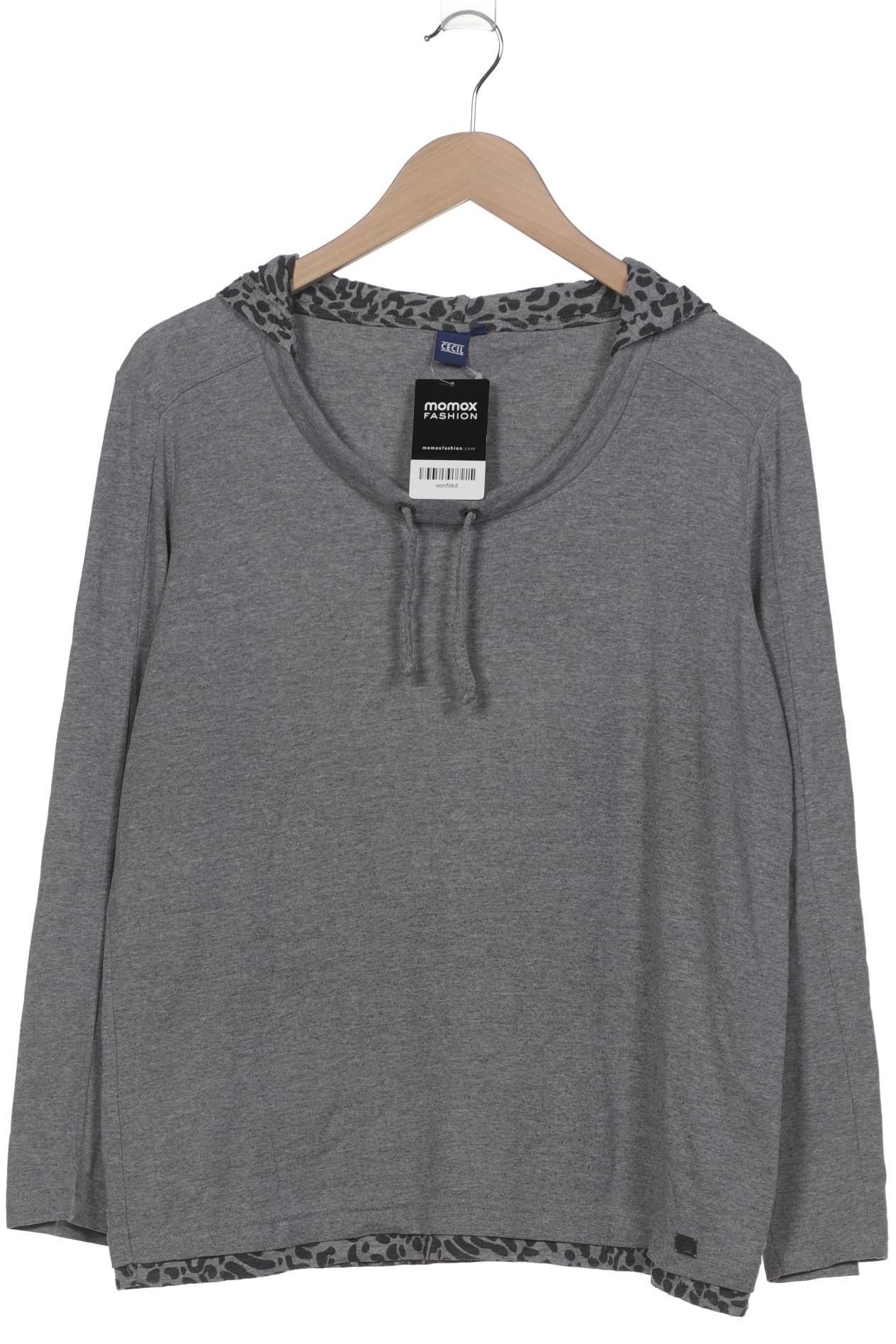 

Cecil Damen Langarmshirt, grau, Gr. 44