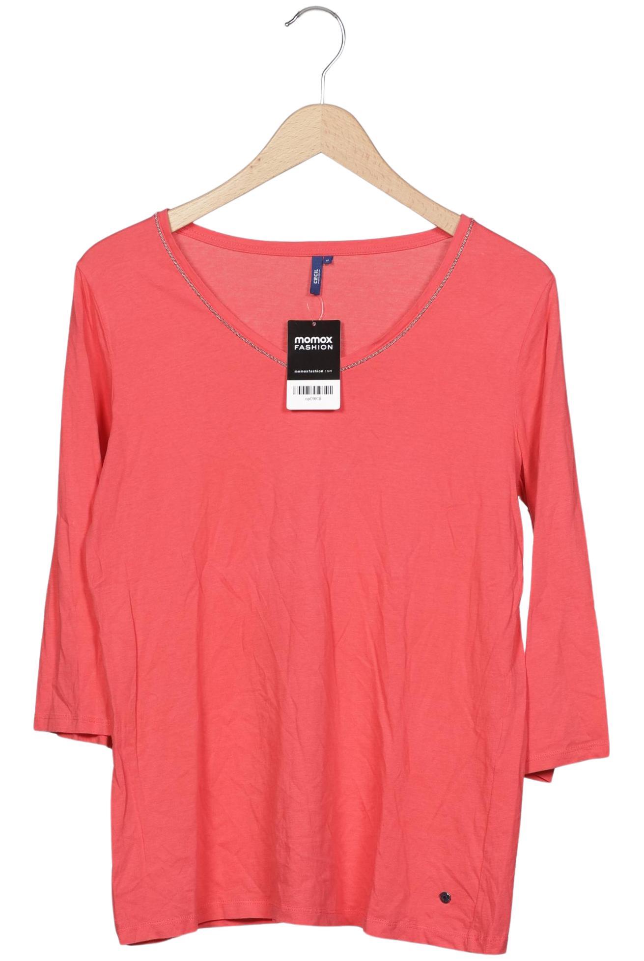 

Cecil Damen Langarmshirt, pink, Gr. 38