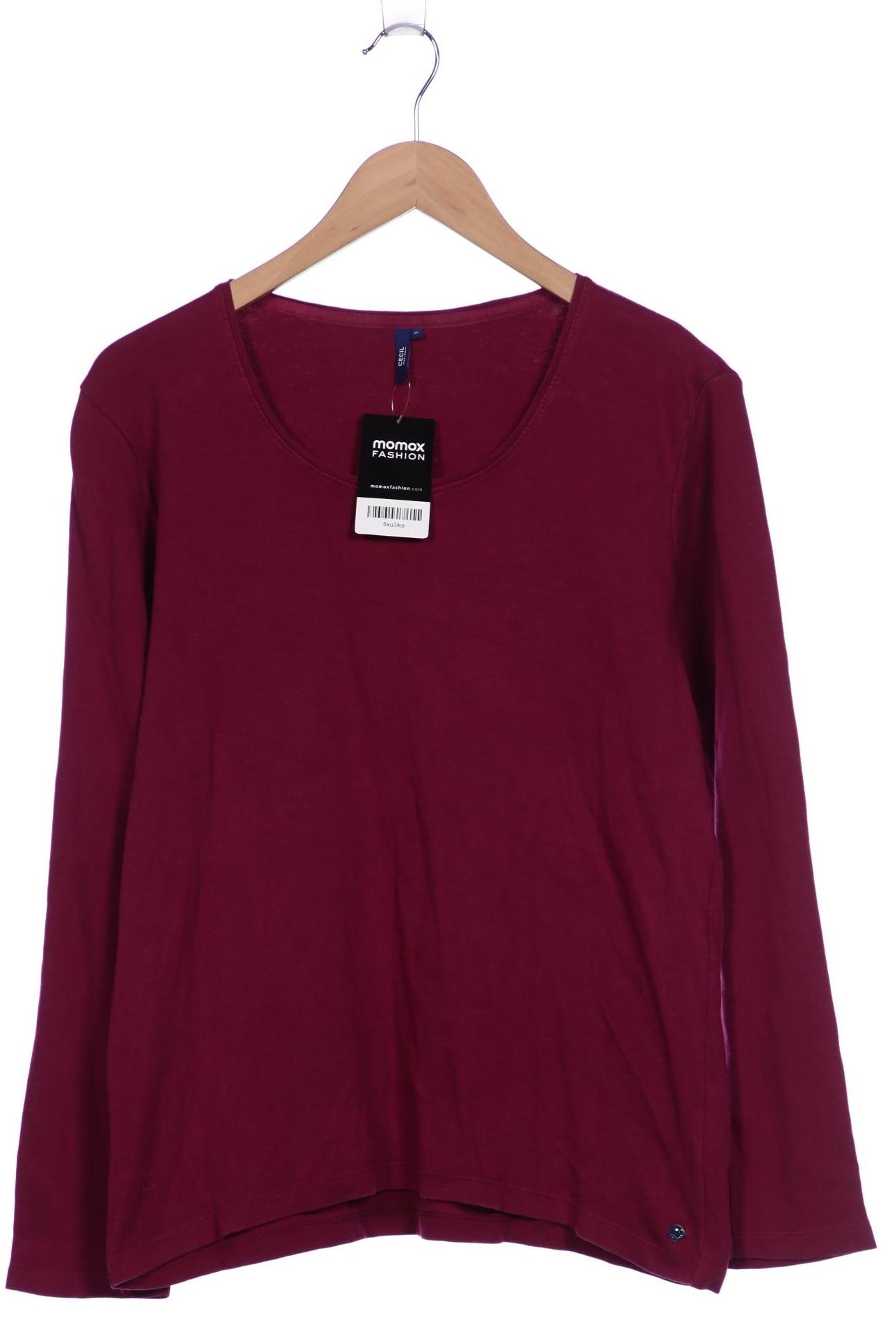 

Cecil Damen Langarmshirt, pink, Gr. 44