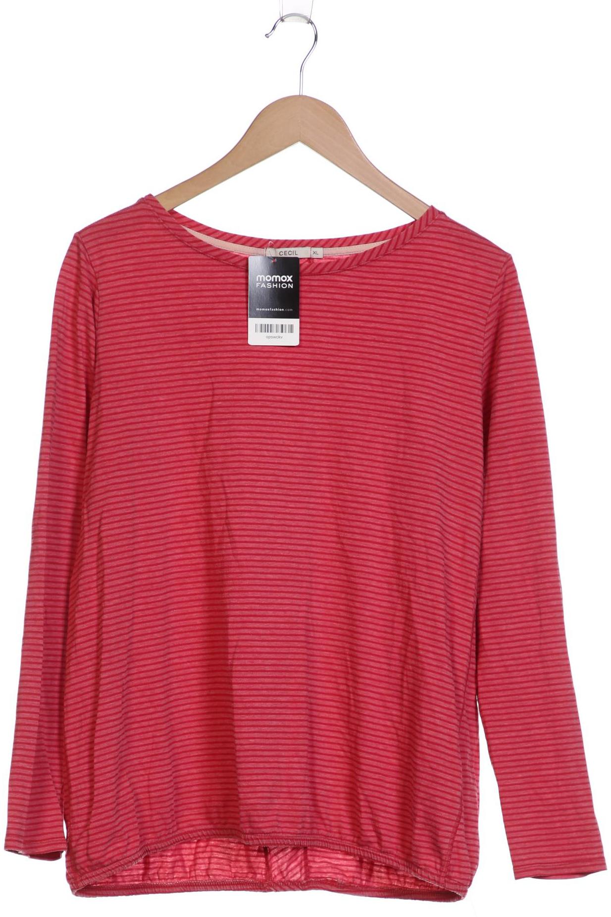 

Cecil Damen Langarmshirt, pink, Gr. 44