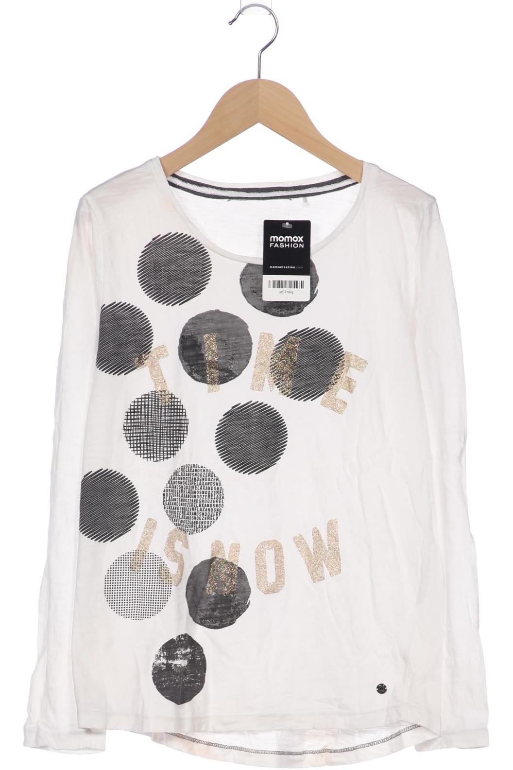 

Cecil Damen Langarmshirt, weiß, Gr. 38