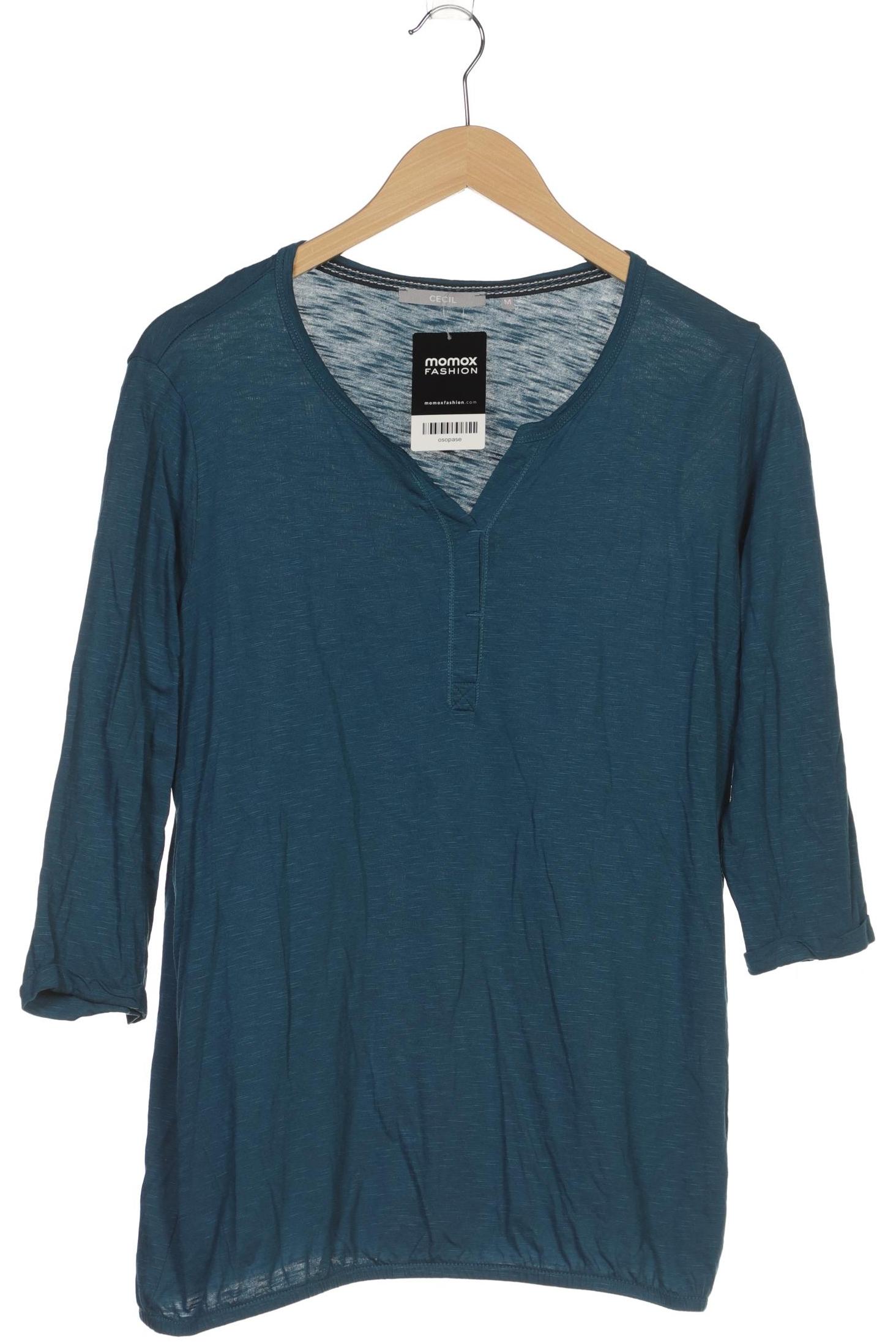 

Cecil Damen Langarmshirt, blau, Gr. 38