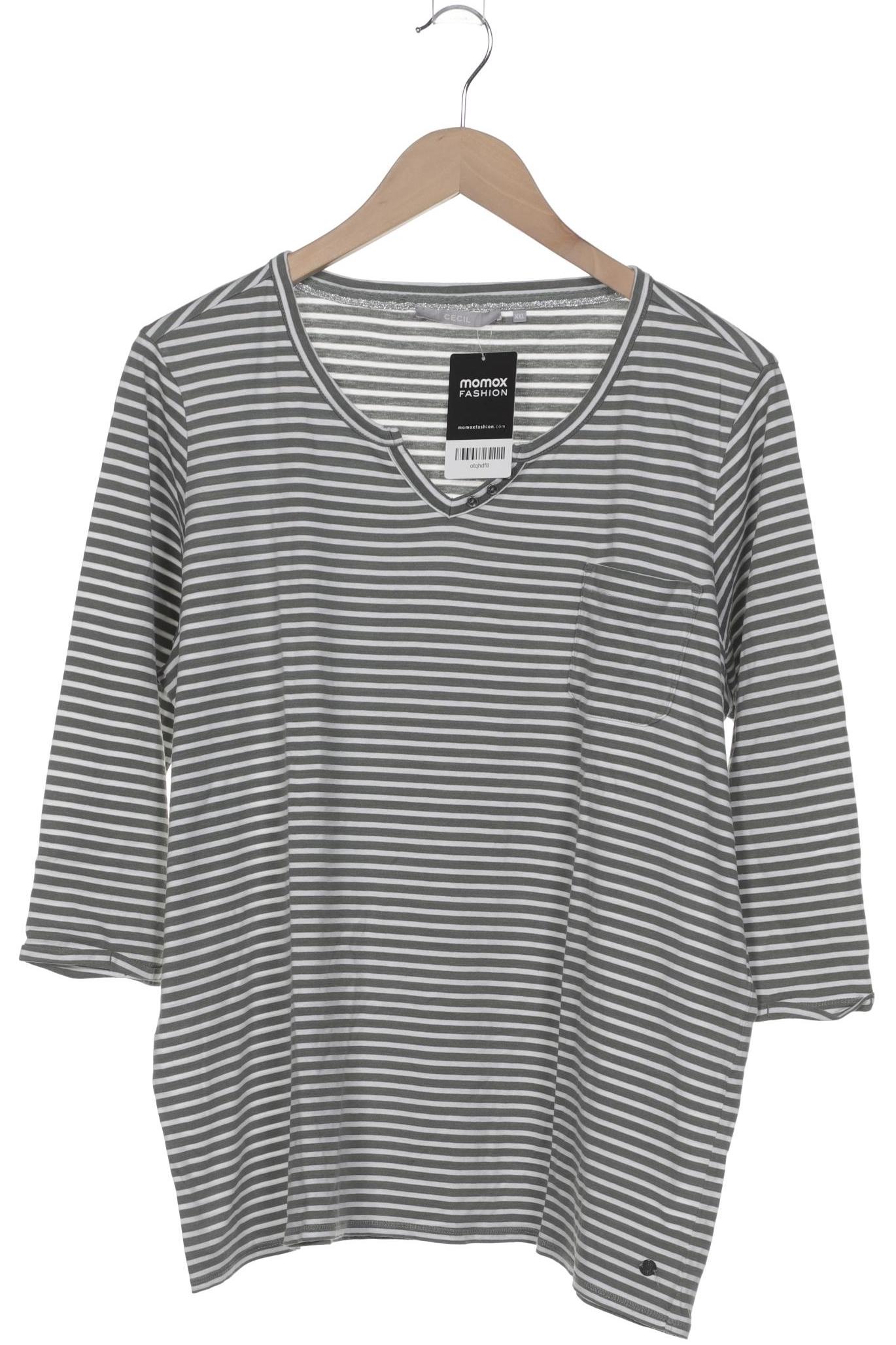 

Cecil Damen Langarmshirt, grün, Gr. 46