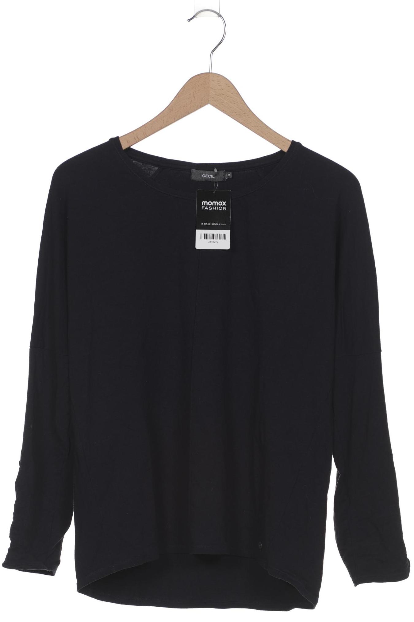 

Cecil Damen Langarmshirt, marineblau, Gr. 36