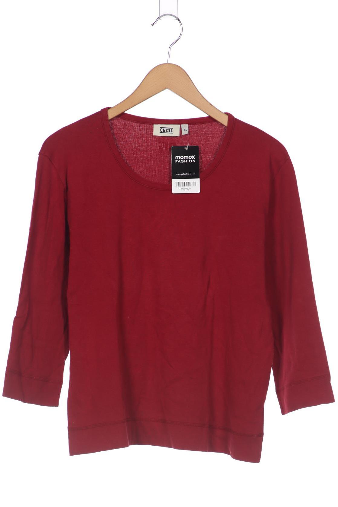 

Cecil Damen Langarmshirt, bordeaux, Gr. 44