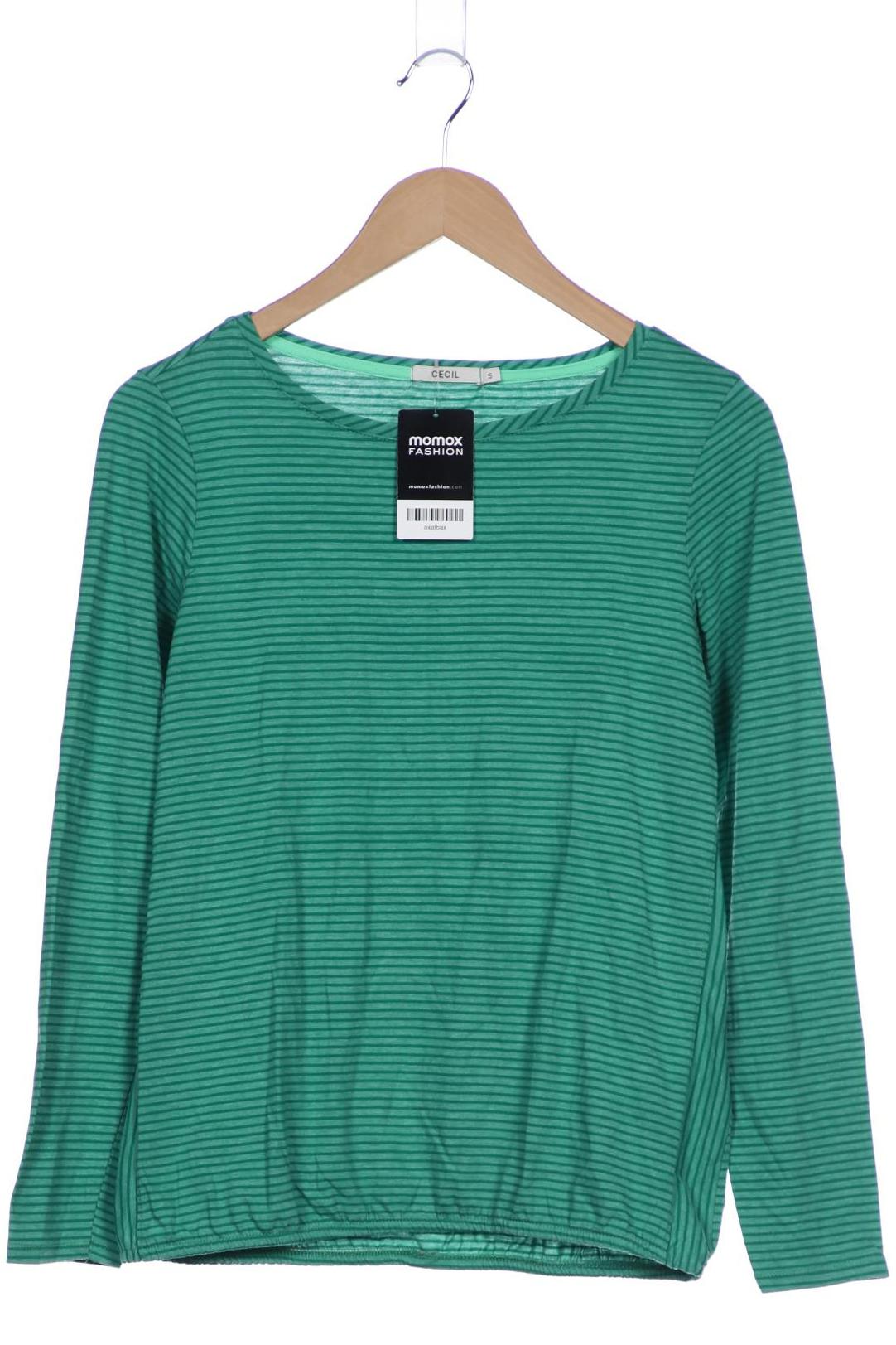 

Cecil Damen Langarmshirt, grün, Gr. 36
