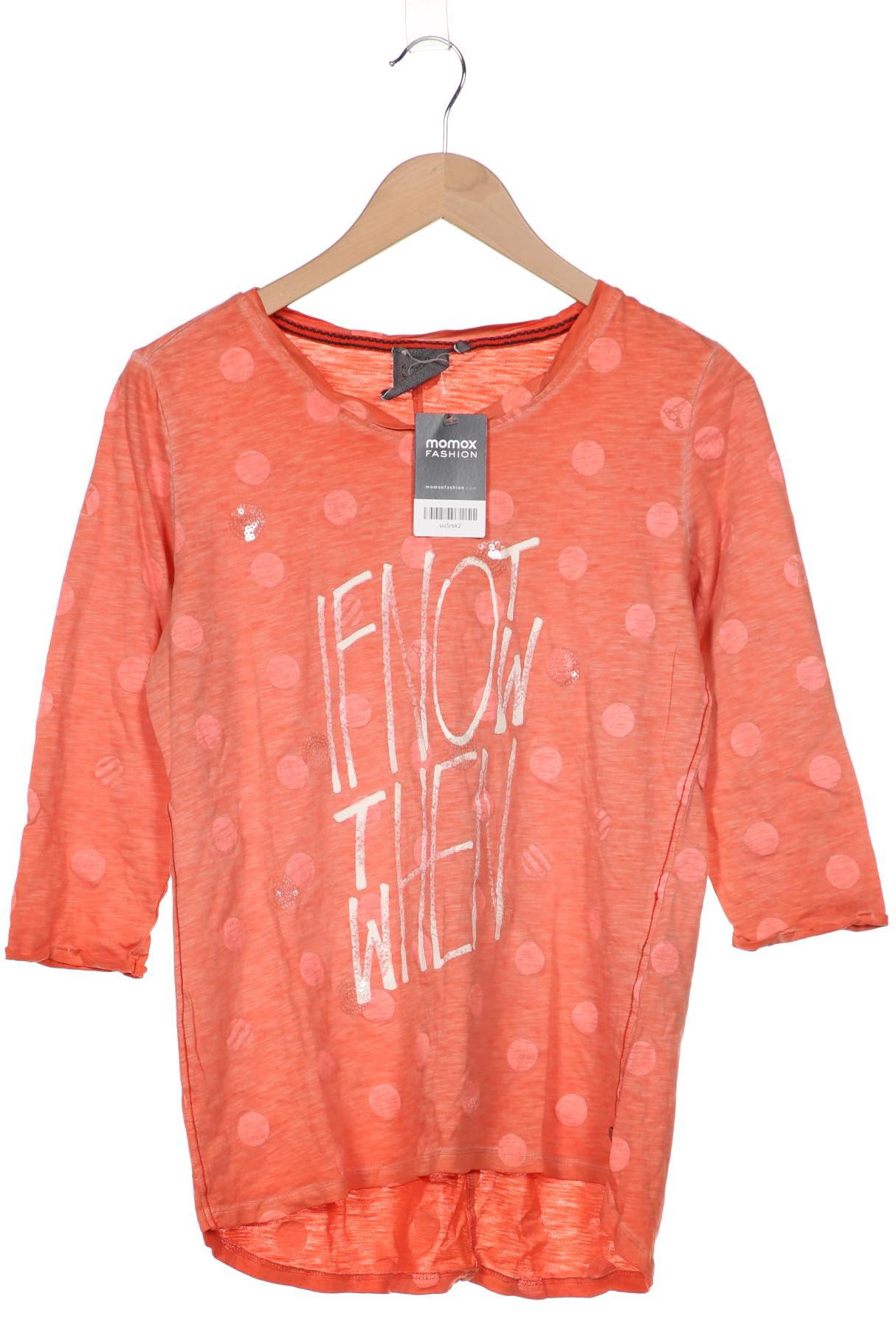 

Cecil Damen Langarmshirt, orange, Gr. 38