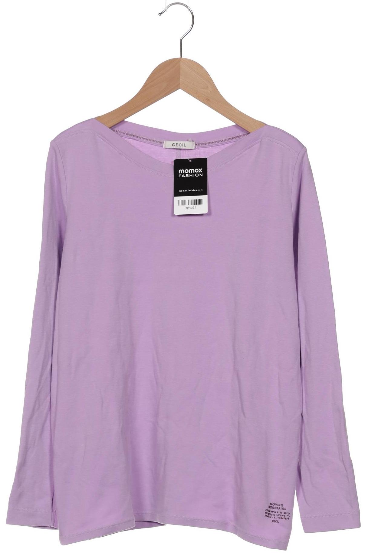 

Cecil Damen Langarmshirt, flieder, Gr. 38