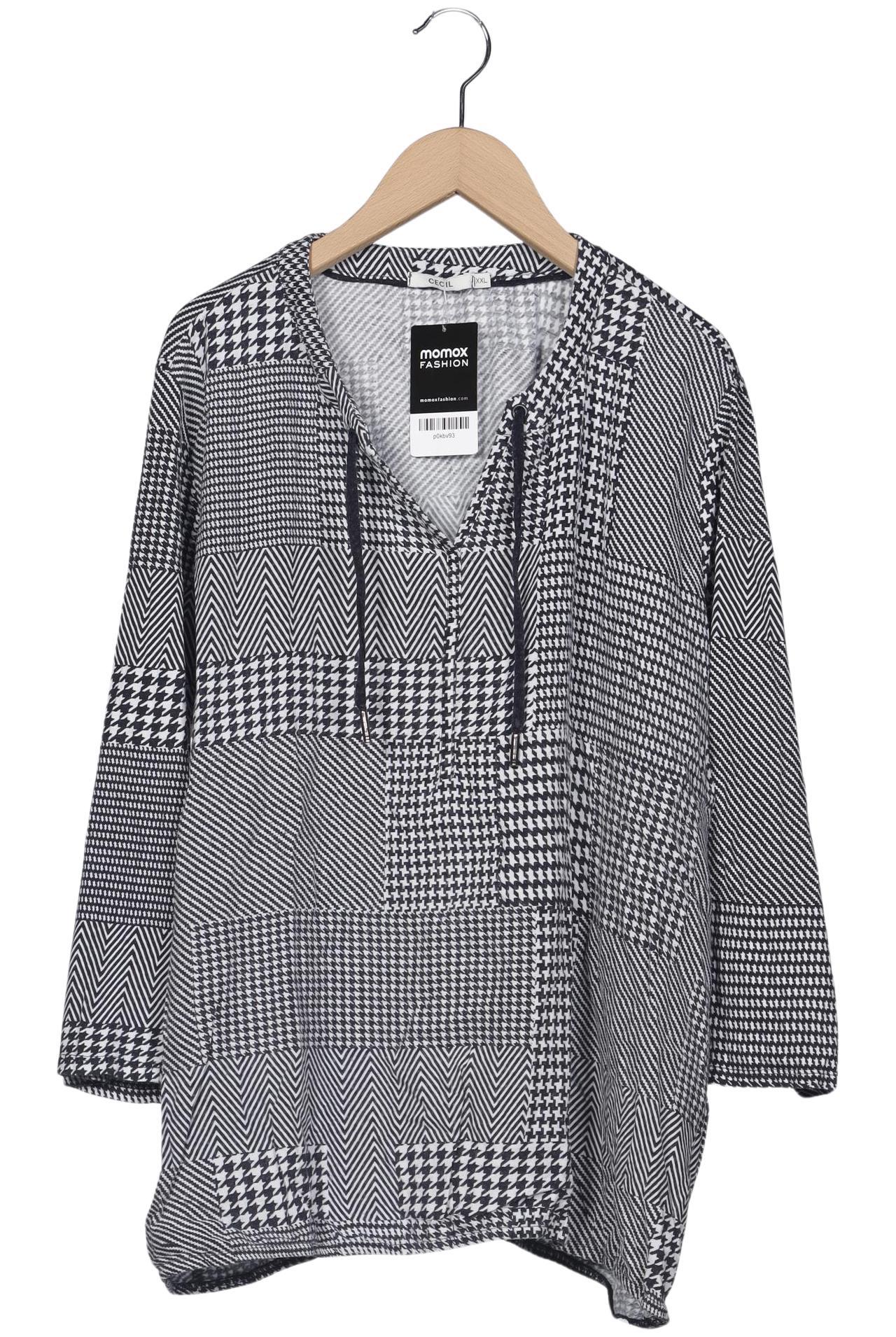

Cecil Damen Langarmshirt, marineblau, Gr. 46
