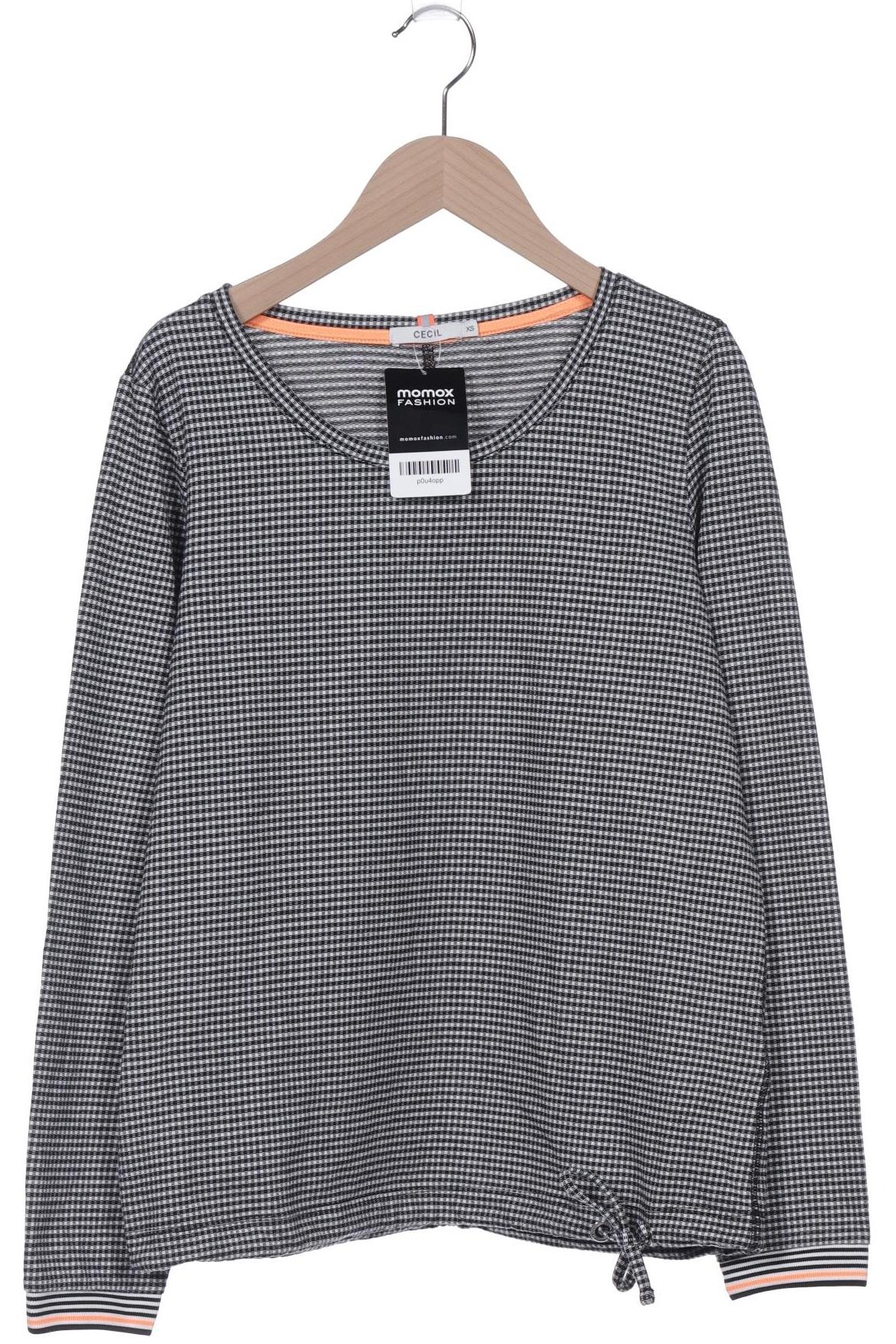 

Cecil Damen Langarmshirt, schwarz, Gr. 34