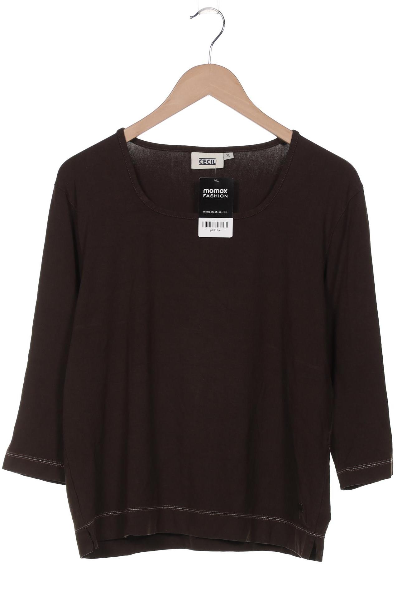 

Cecil Damen Langarmshirt, braun, Gr. 44
