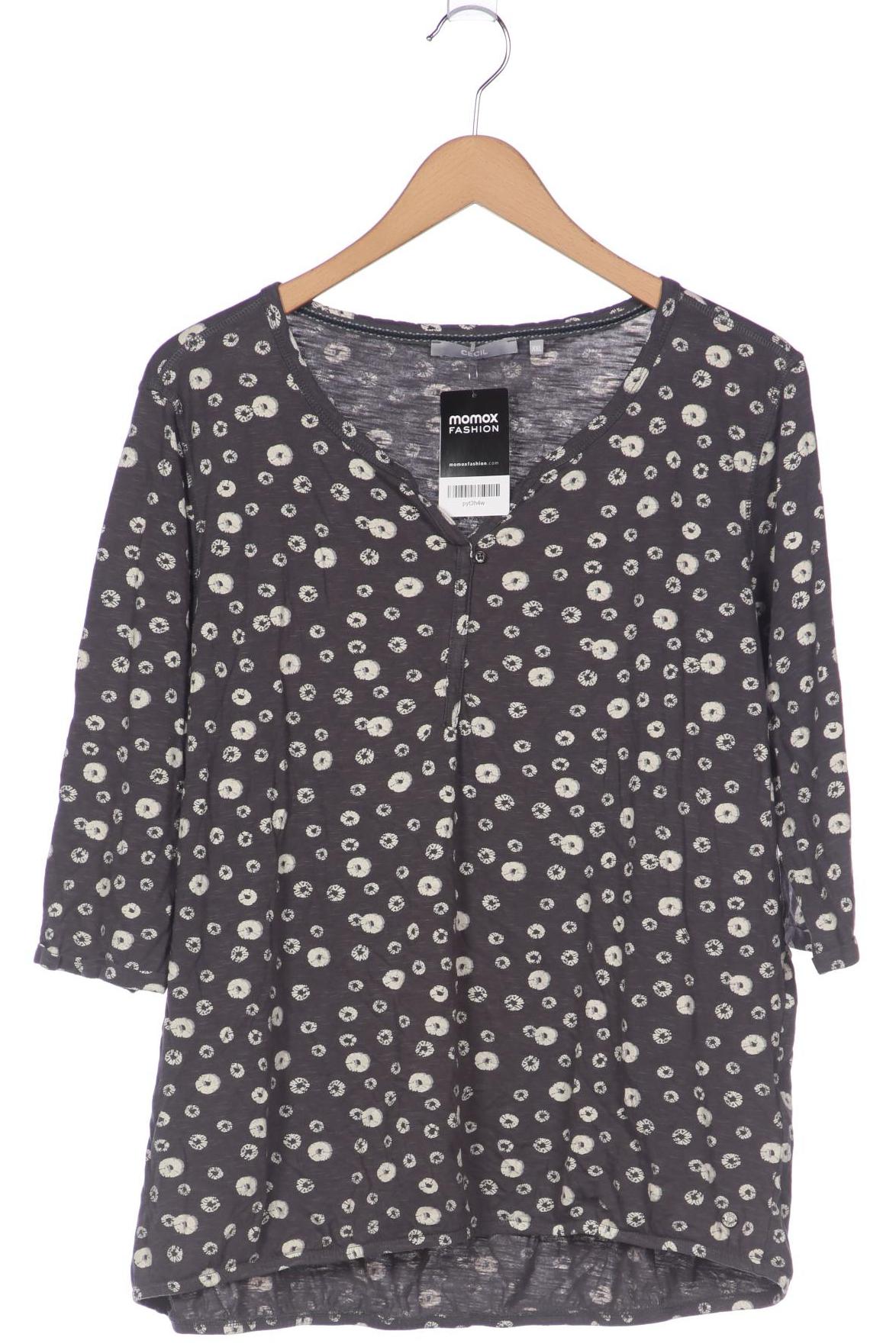 

Cecil Damen Langarmshirt, grau, Gr. 46