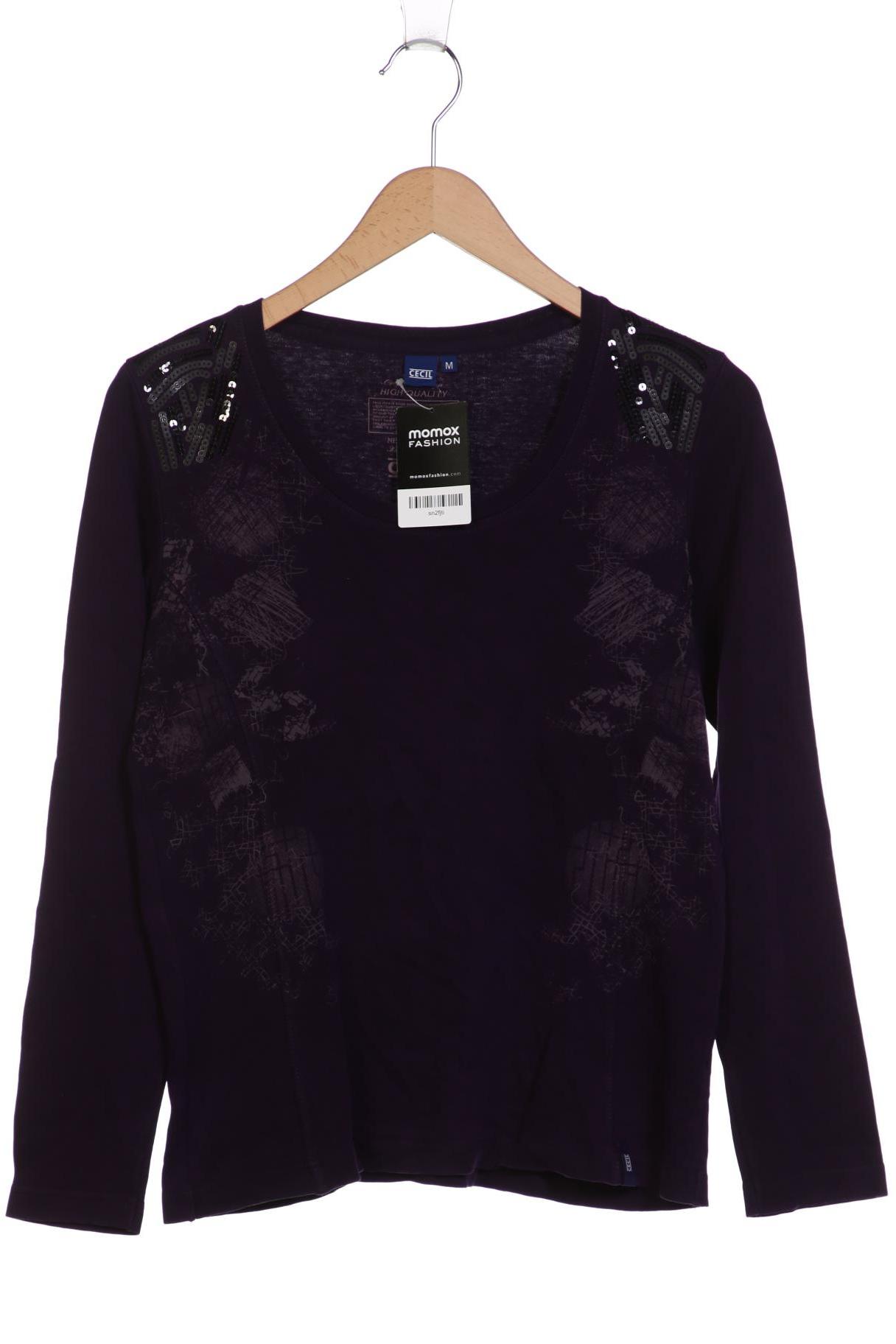 

Cecil Damen Langarmshirt, flieder, Gr. 38