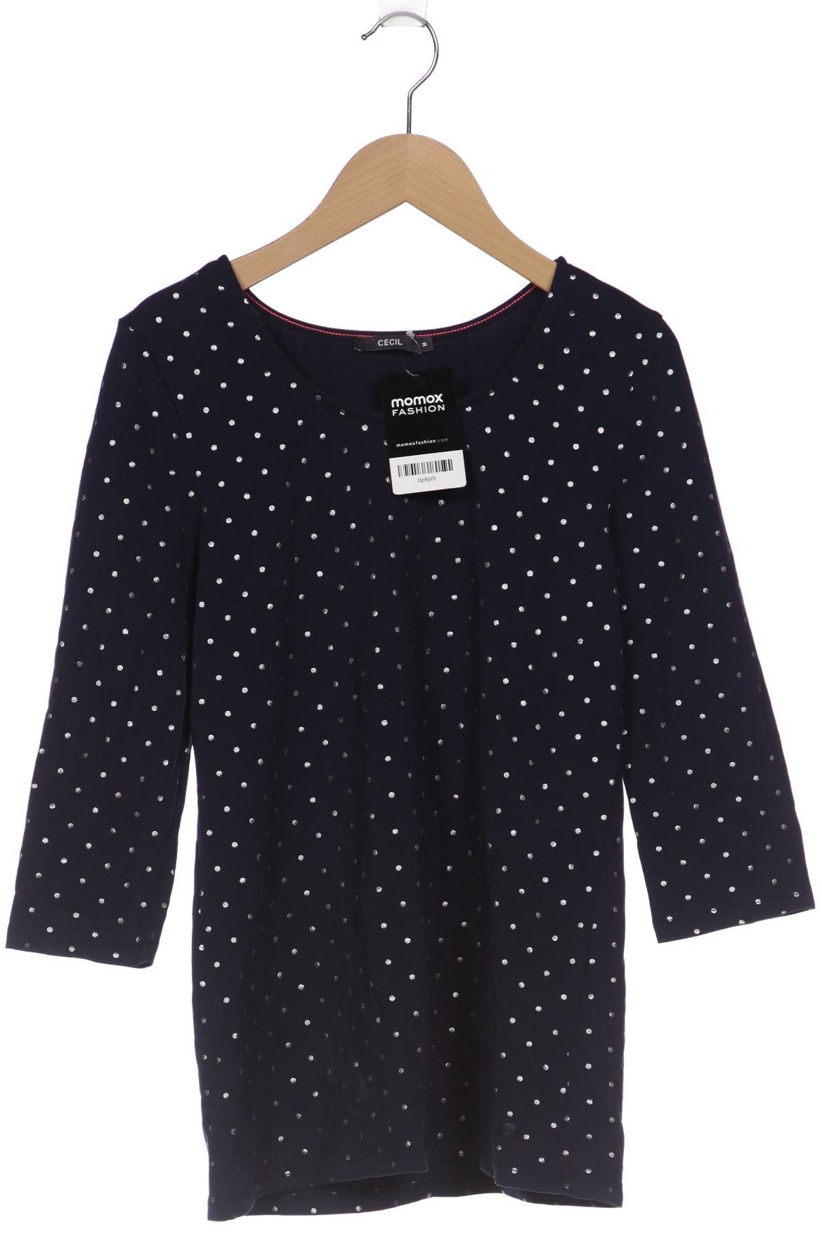 

CECIL Damen Langarmshirt, marineblau