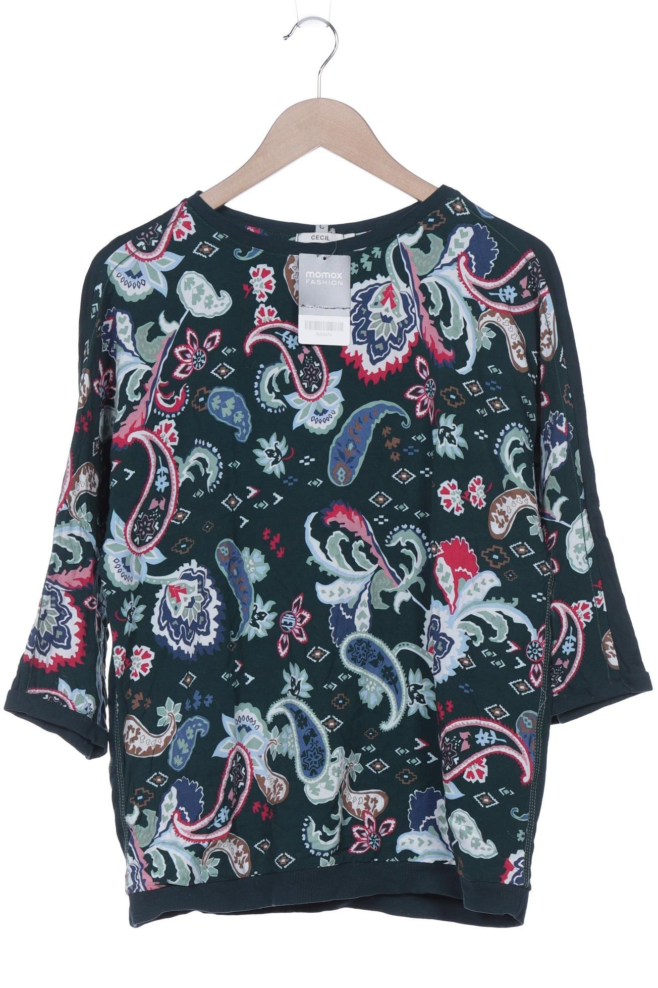 

Cecil Damen Langarmshirt, grün, Gr. 42