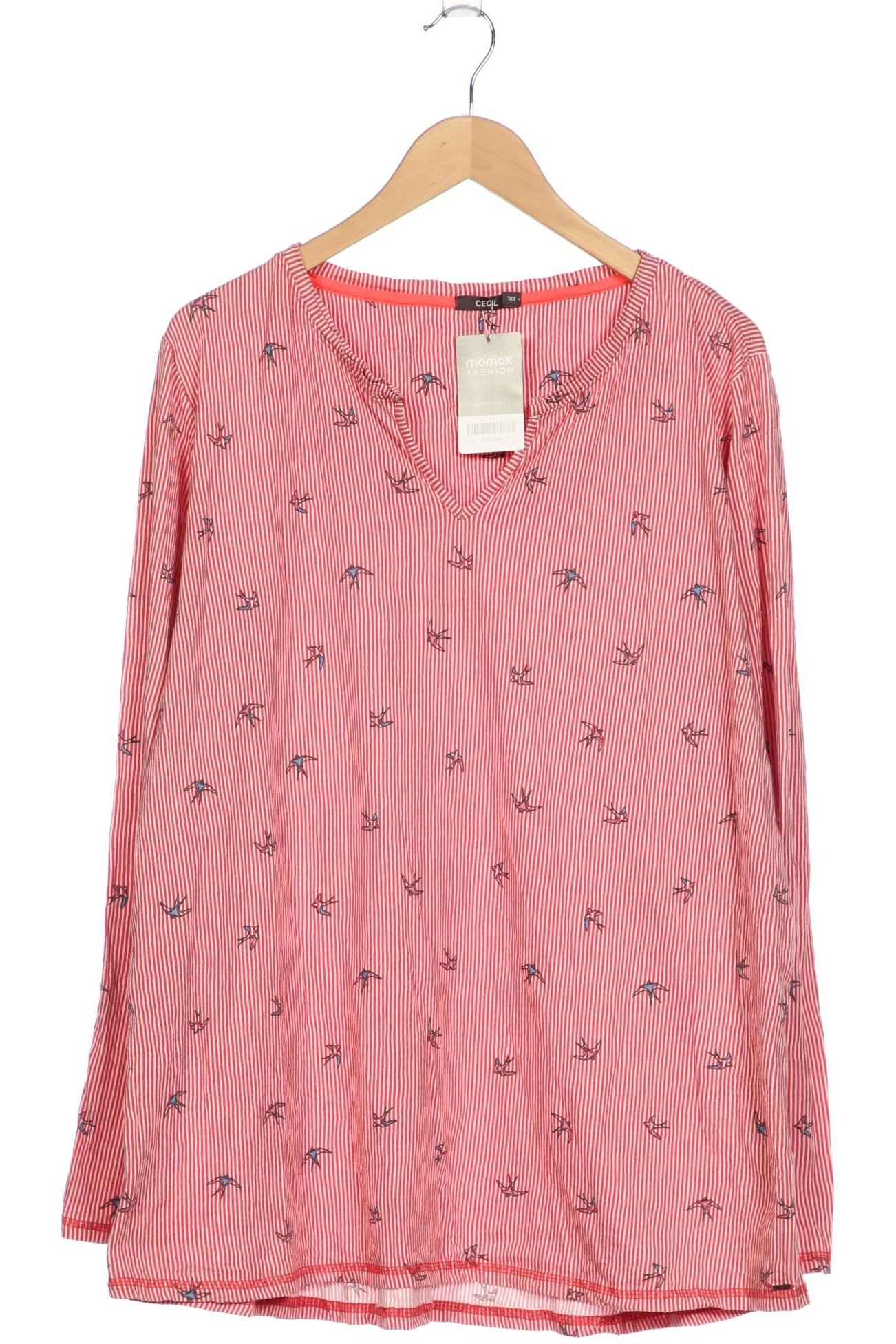 

Cecil Damen Langarmshirt, rot, Gr. 46