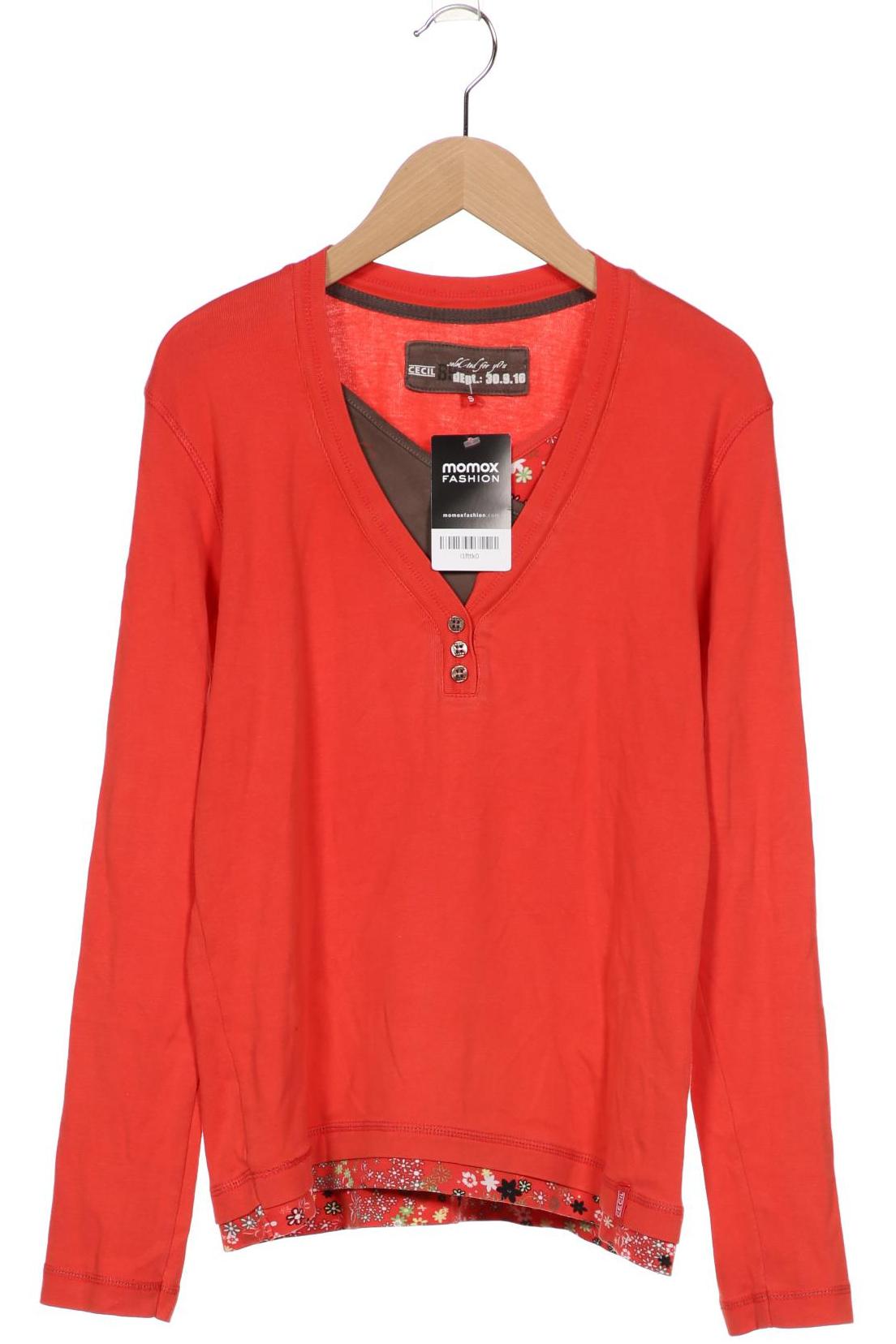 

CECIL Damen Langarmshirt, rot